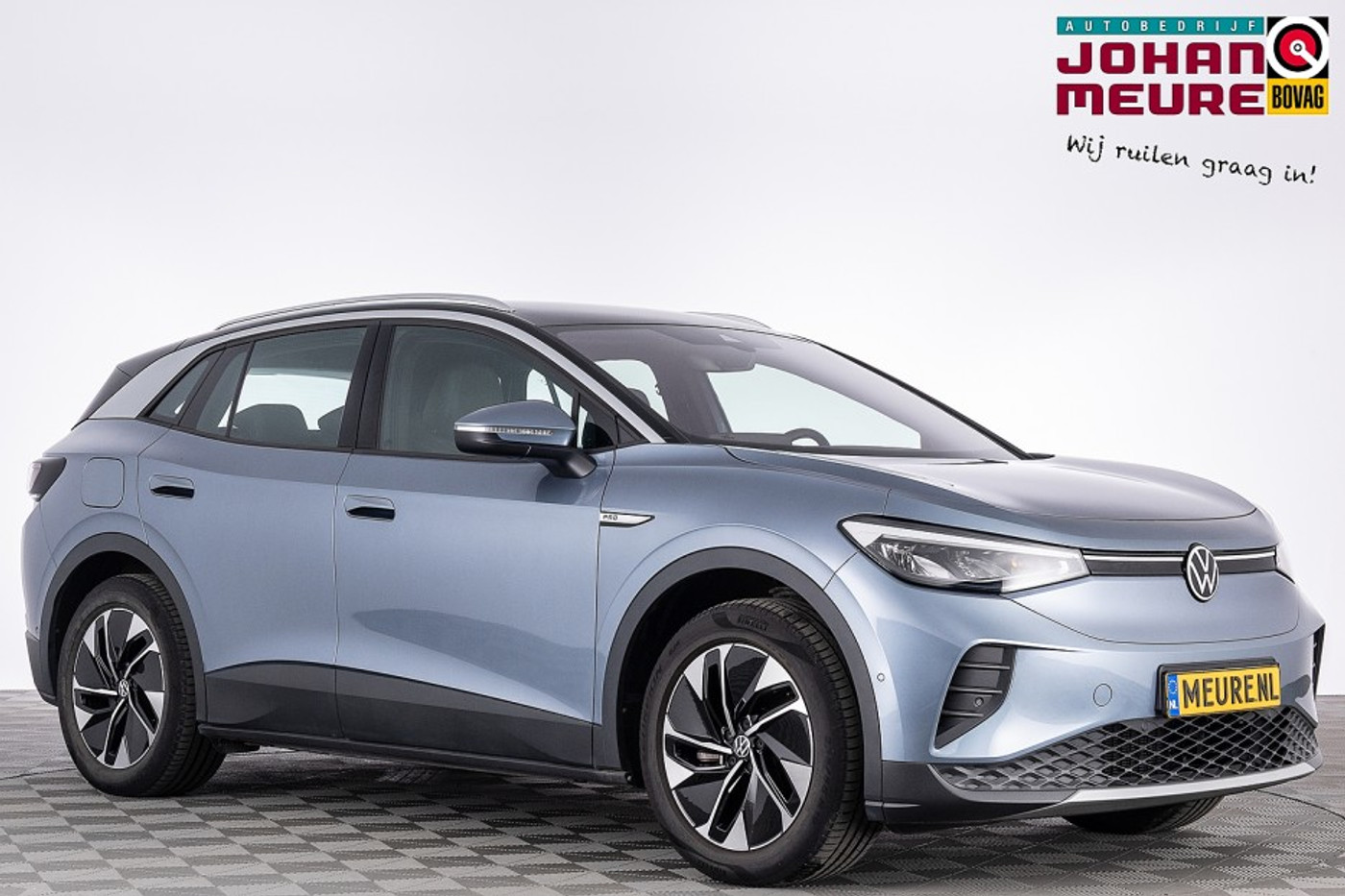 Volkswagen Id.4 Pro 77 kWh | LEDER | NAVI | ECC | LED | SOH: 96,4% | 2022 - voorkant