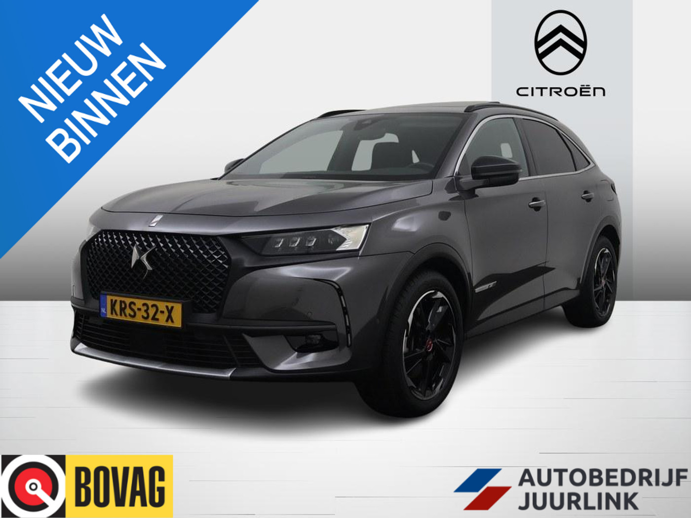 DS DS 7 Crossback Plug-in 4x4 300pk Performance   Pano/Alcantara/Led 2022 - voorkant