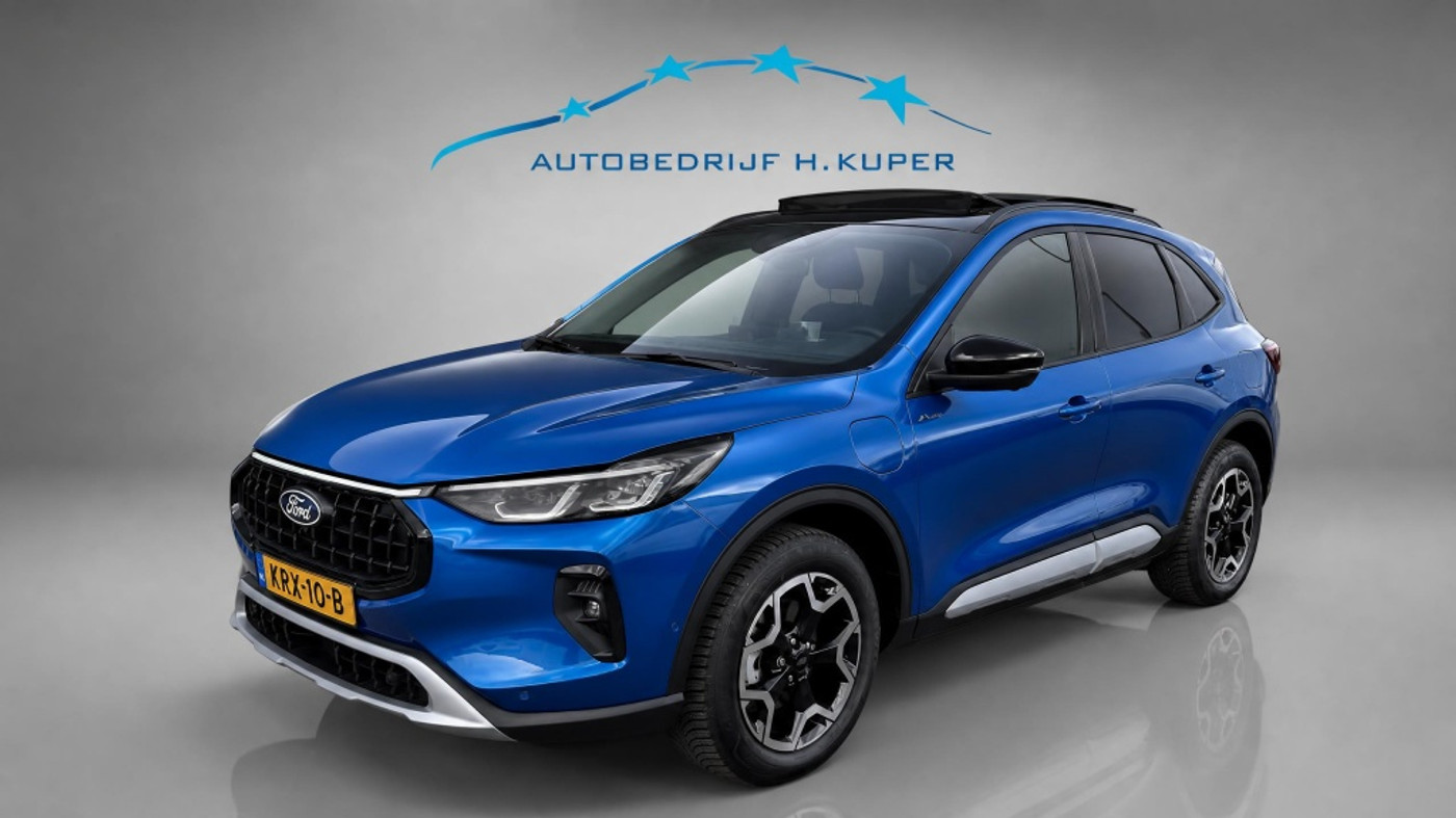 Ford Kuga 2.5 PHEV Active X | Elektr. Panodak | Adap. Cruise | 360 Camera | Navi | 2025 - voorkant