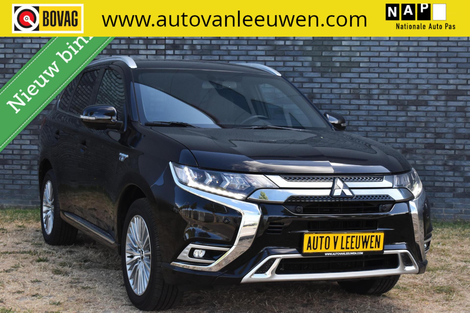 Mitsubishi Outlander 2.4 PHEV Diamand Edition LEDER VOL! 360ºCAMERA/CARPLAY ANDROID/ETC,! 2020 - voorkant