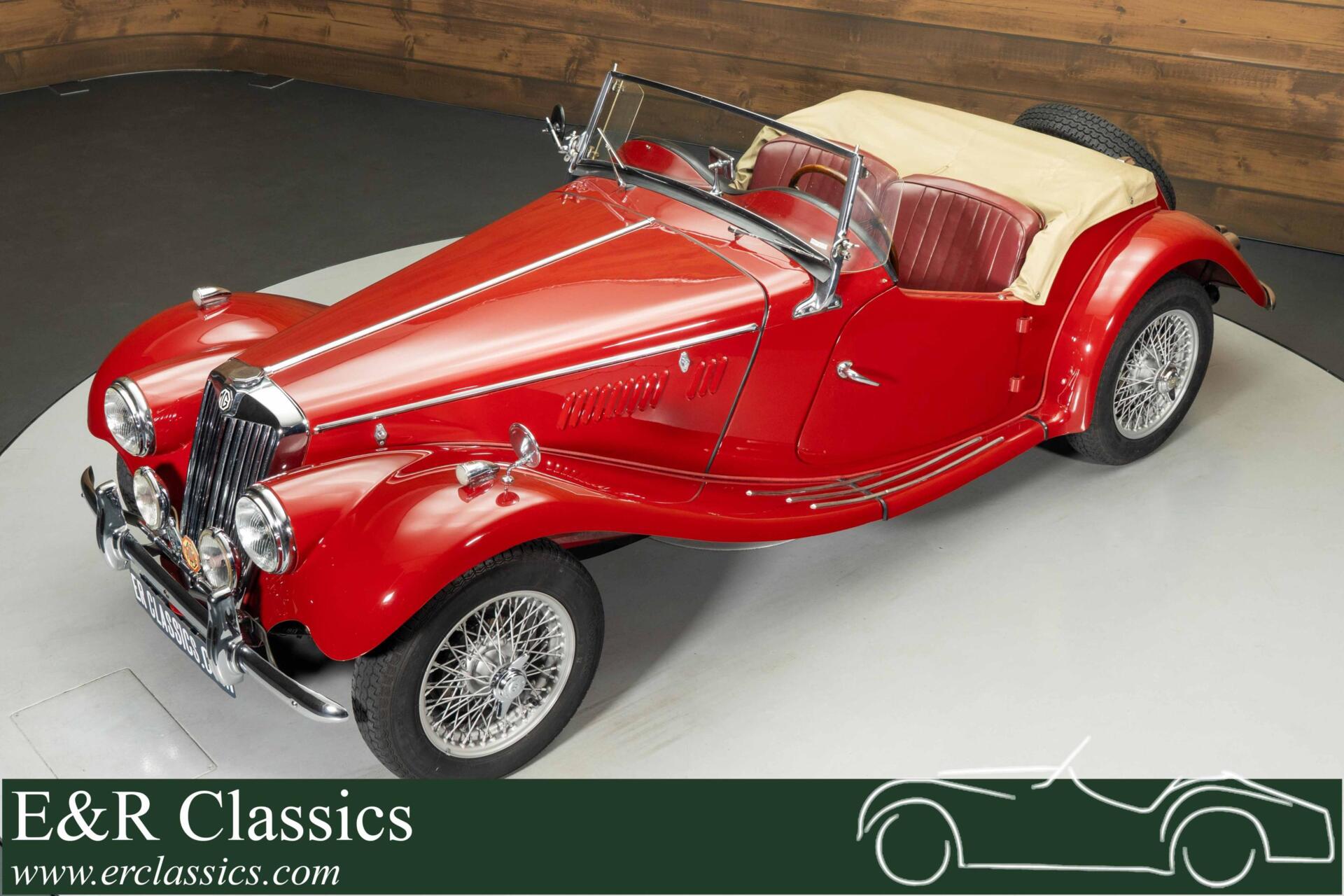 MG TF 1250 Cabriolet | 1954 1954 - voorkant