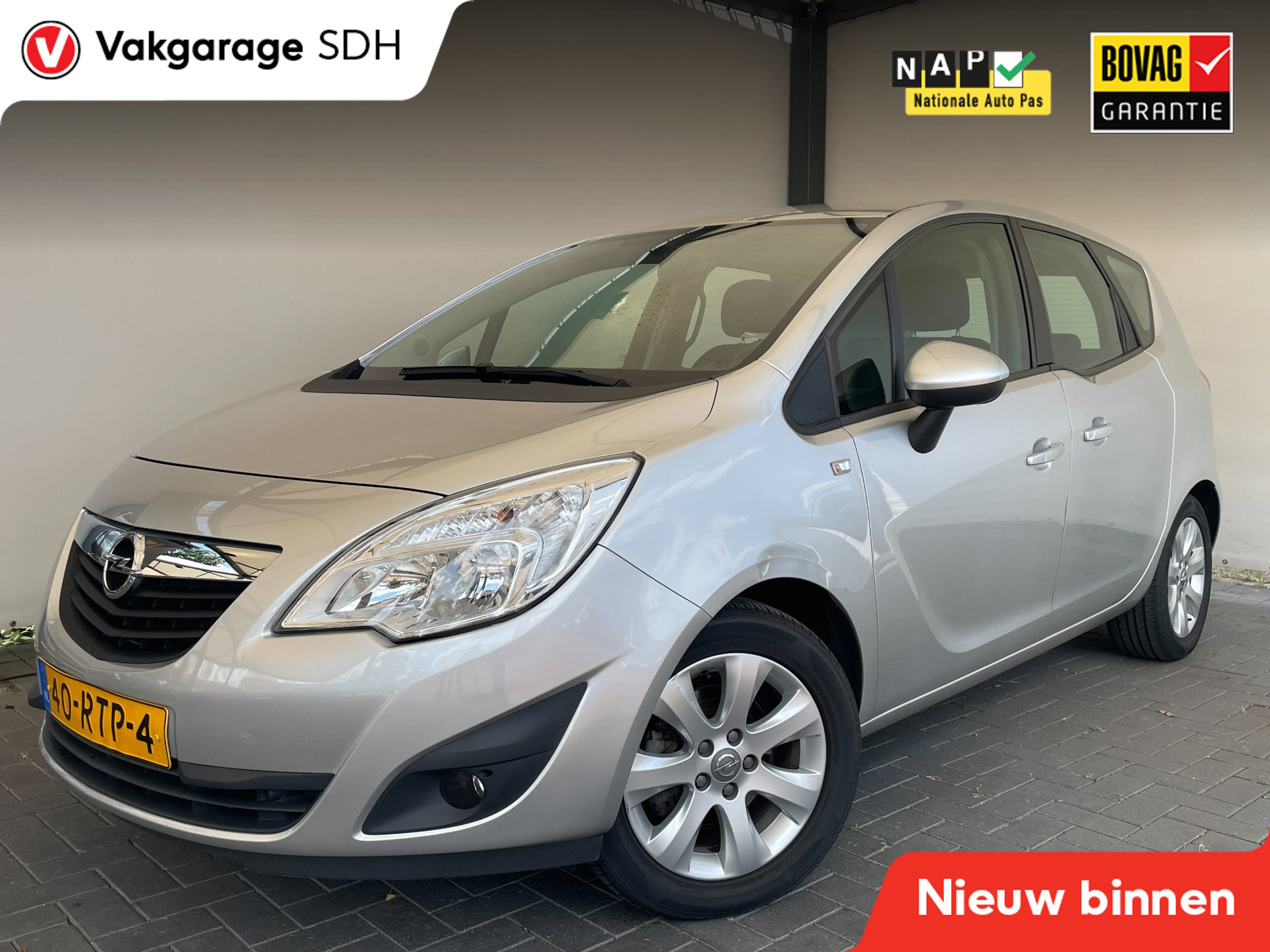 Opel Meriva 1.4 Turbo Edition|NAP|Airco|Goed onderhouden|Eerste eigenaar 2011 - voorkant