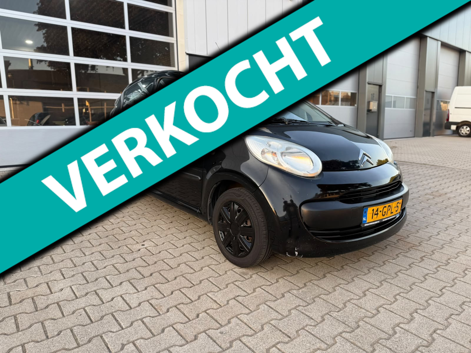 Citroen Citroen C1 1.0 Zwart 5 Deurs Airco Elek Ramen Topstaat Dealer Onderhouden 2008 - voorkant