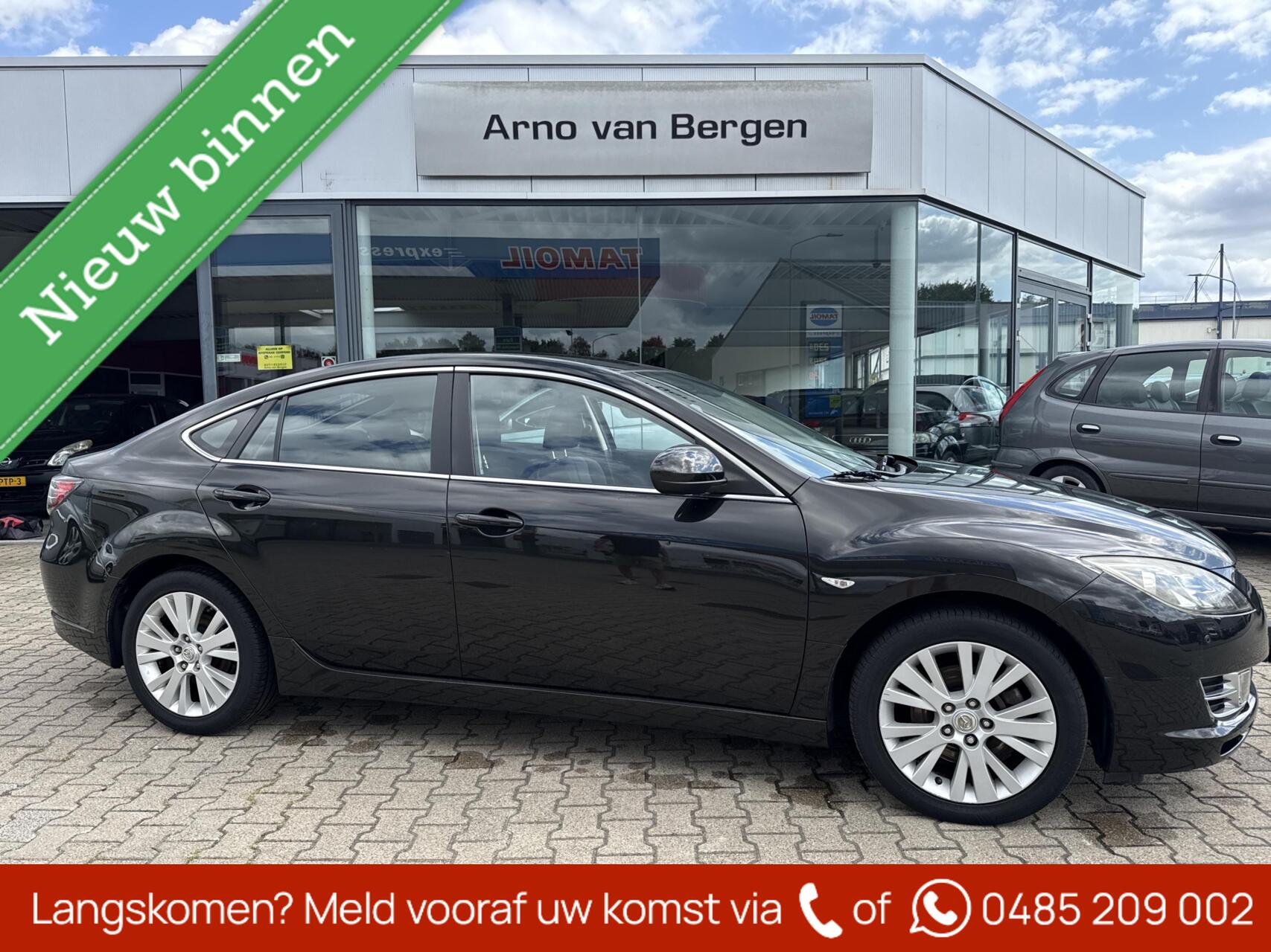 Mazda Mazda 6 2.0 S-VT Business Plus, navigatie, climatronic, cruisecontrol, trekhaak, parkeersensoren etc. 2009 - voorkant