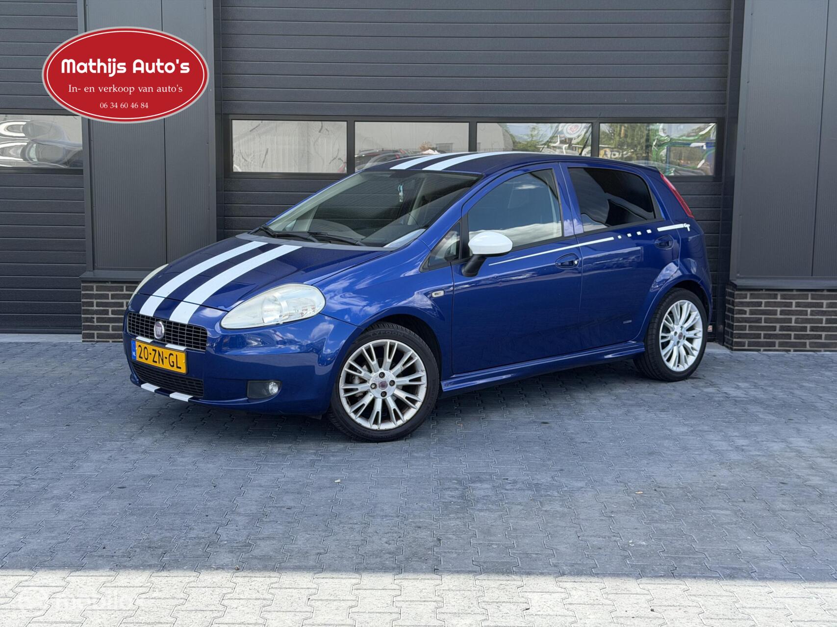 Fiat Fiat Punto 1.4 Active Airco! 5 deuren! Nette staat! 2008 - voorkant