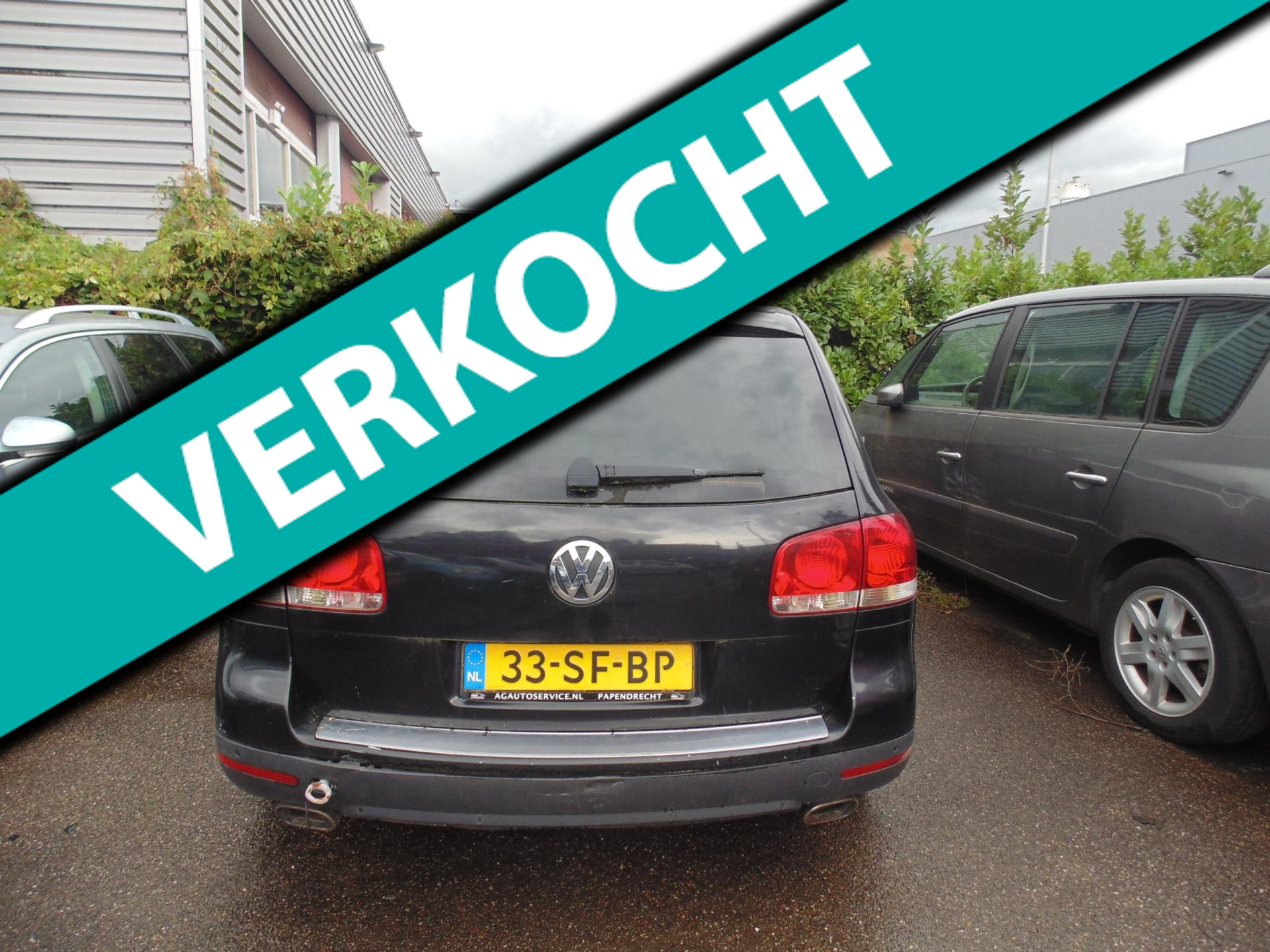 Volkswagen Touareg 4.2 V8 AUTOMAAT 2005 AIRCO LEDER MOTOR SCHADE 2004 - voorkant
