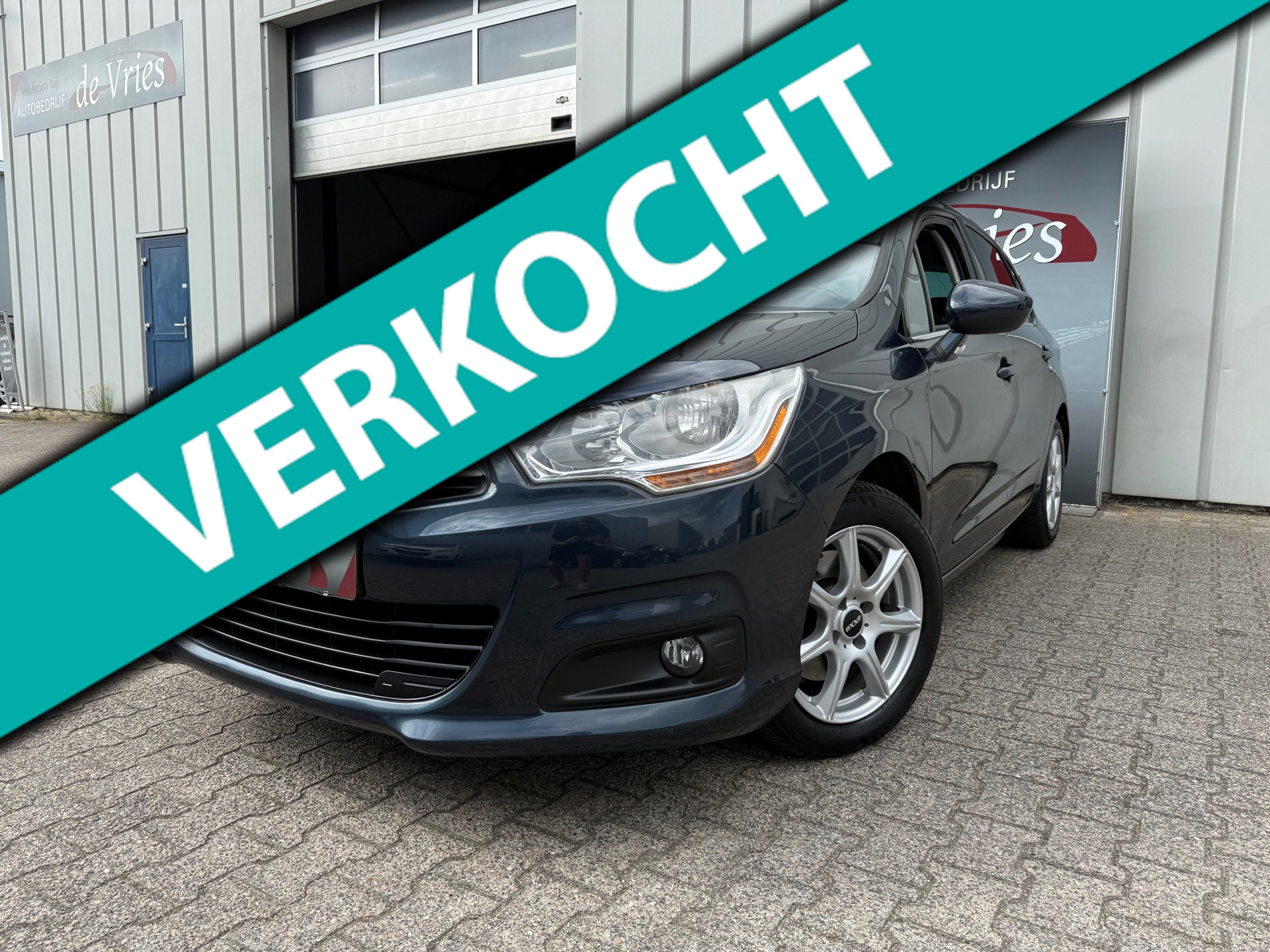 Citroen C4 1.6 THP Tendance EGS / Airco / Navi / Cruise Control / Bleutooth / Trekhaak / 2012 - voorkant