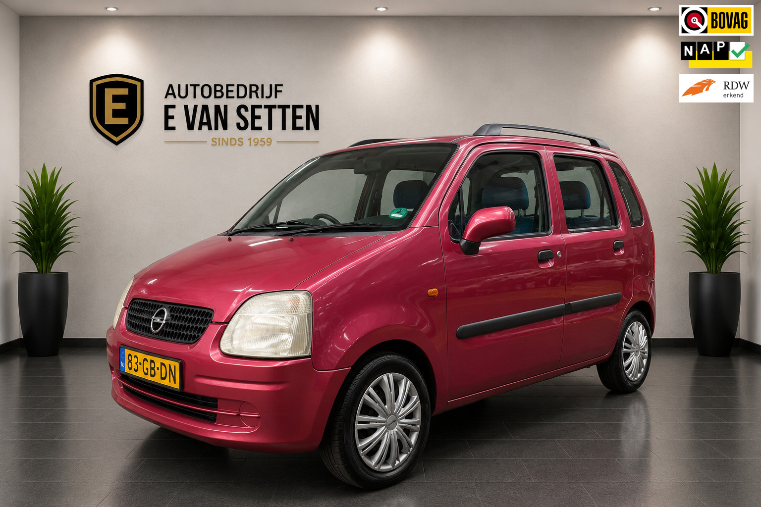 Opel Agila 1.2-16V Comfort Hoge zit 2000 - voorkant