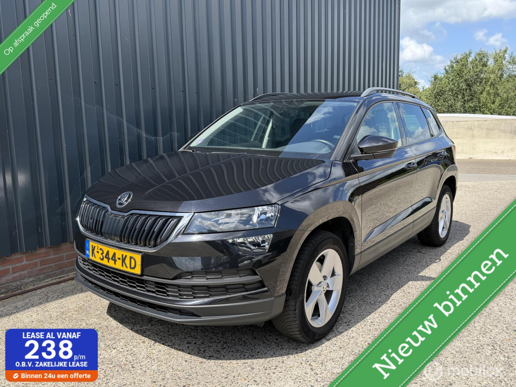 Skoda Karoq 1.5 TSI ACT Business Edition NAP/CARPLAY/AUTOMAAT 2021 - voorkant