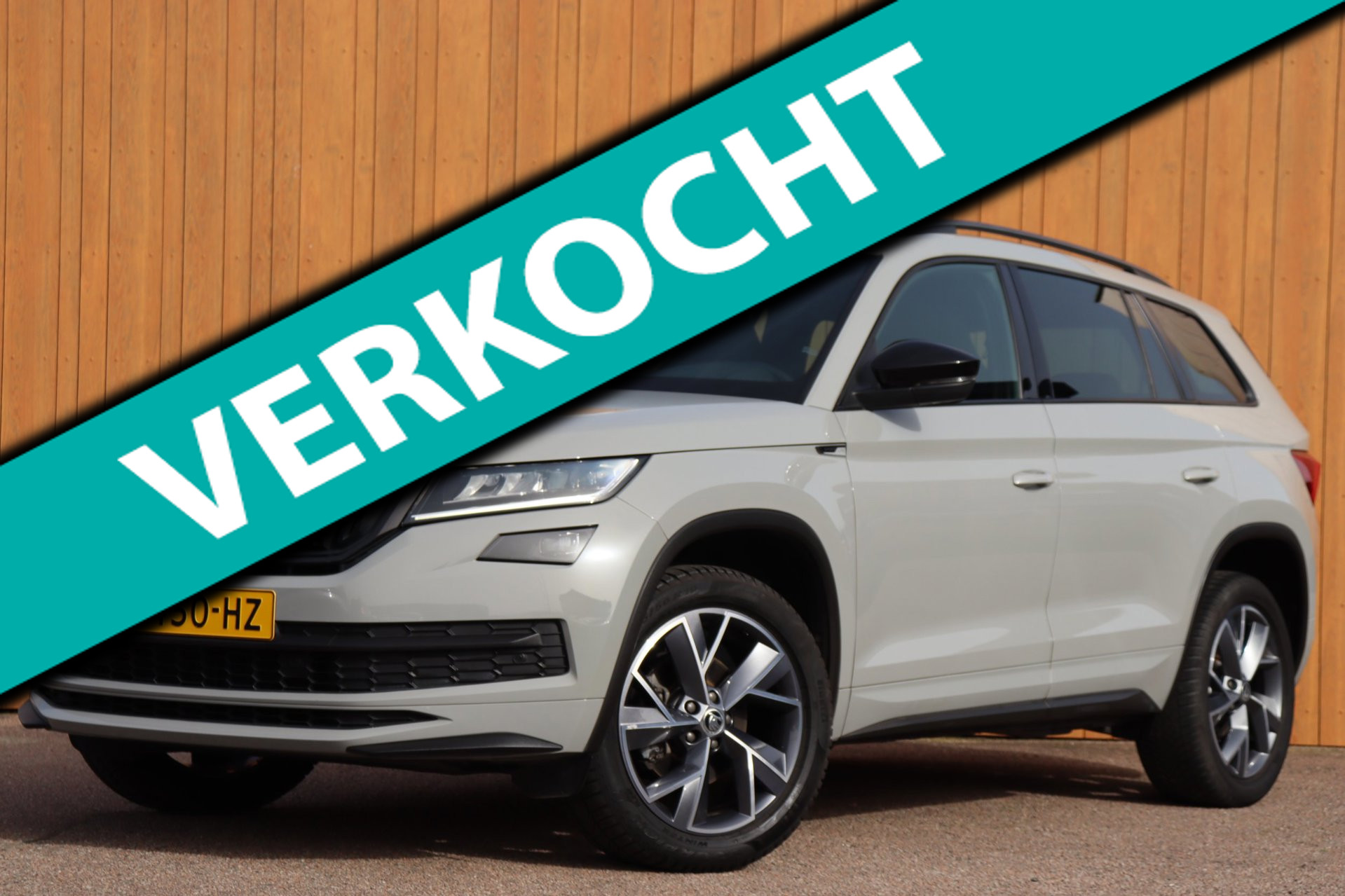 Skoda Kodiaq 1.5 TSI Sportline Business org.NL stuur+stoelverw. camera 2021 - voorkant