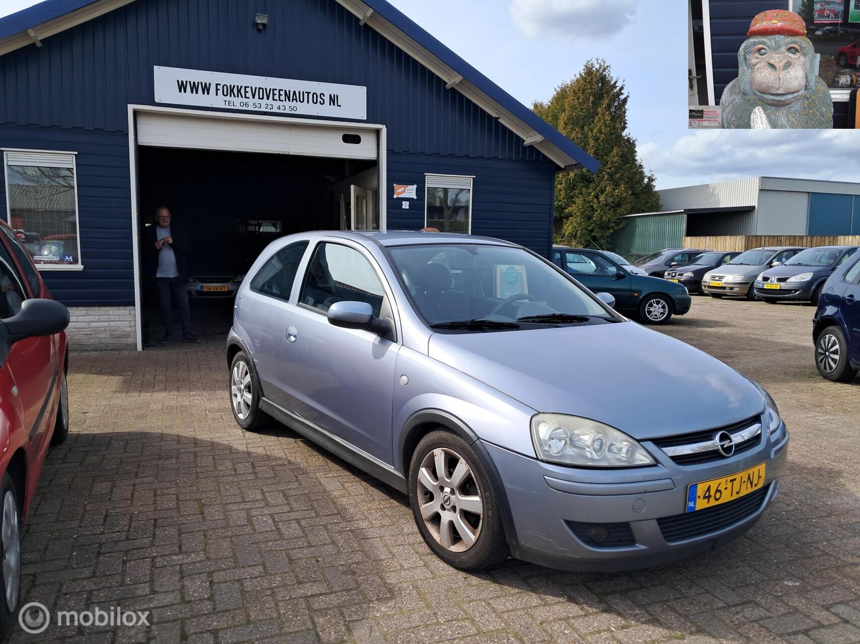 Opel Corsa-c 1.2-16V Silverline  alle inruil mogelijk 2006 - voorkant