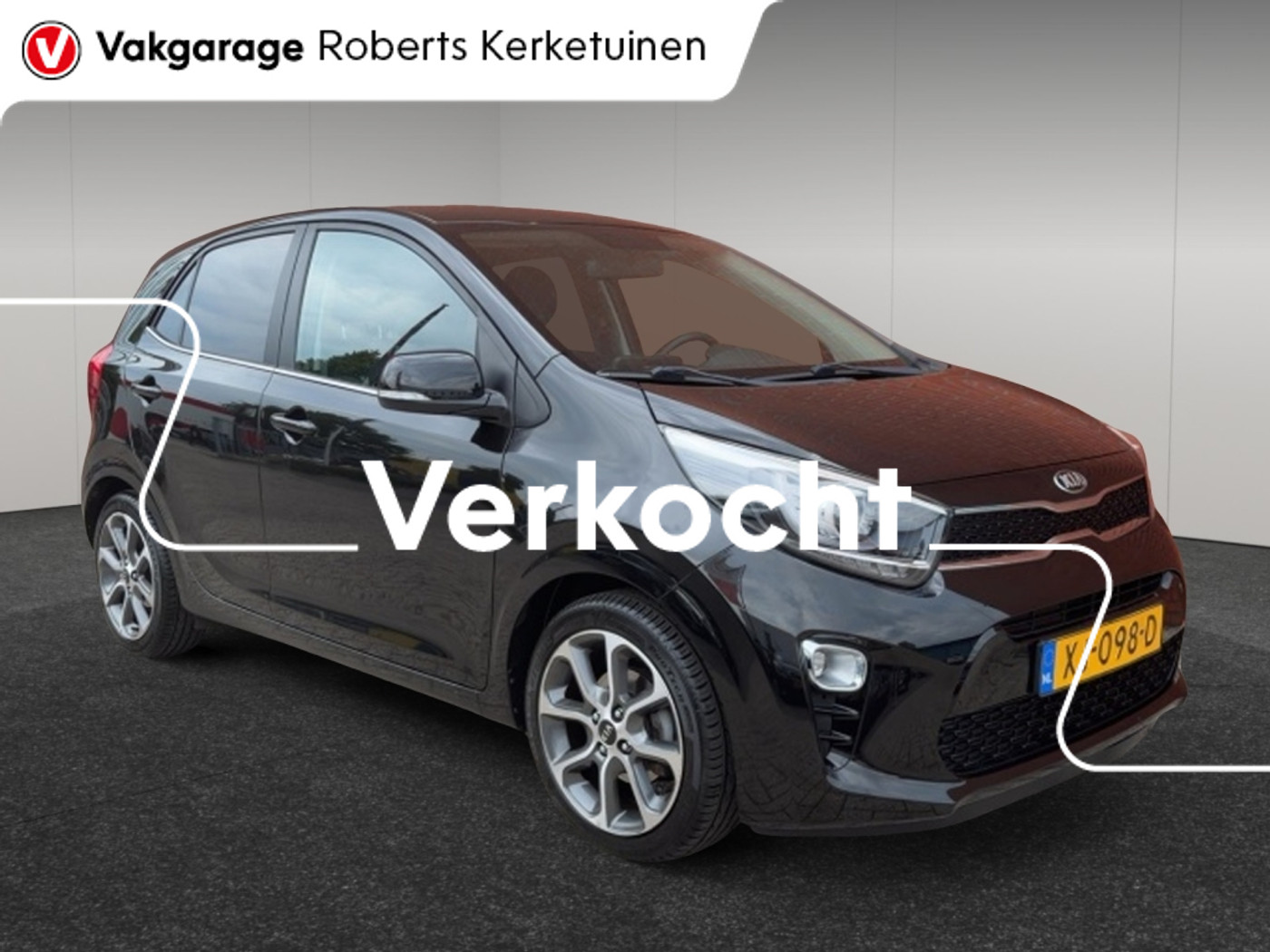 Kia Picanto 1.0 CVVT Design Edition Leder Clima Camera 2019 - voorkant