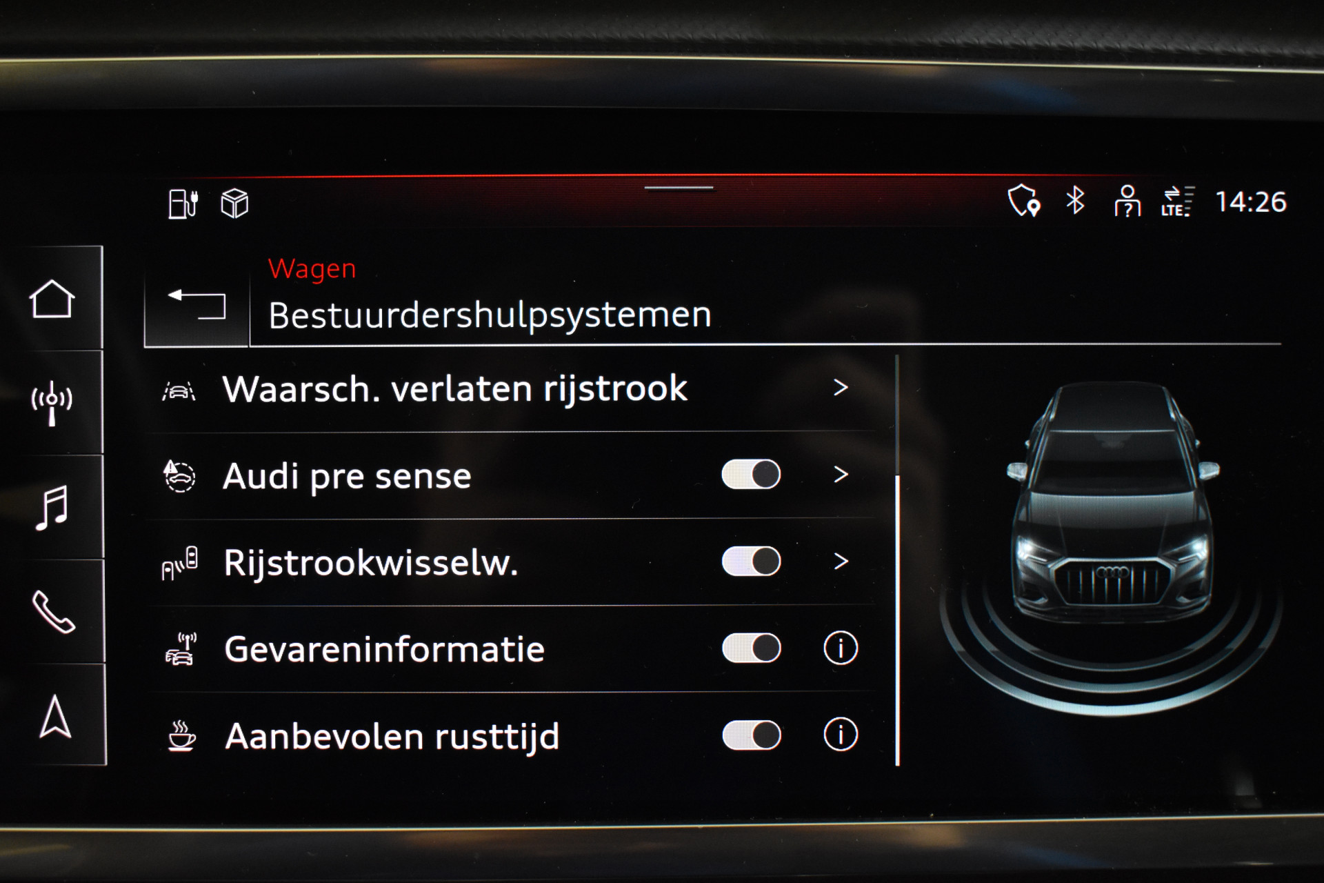 Foto van Audi Q3 E-tron