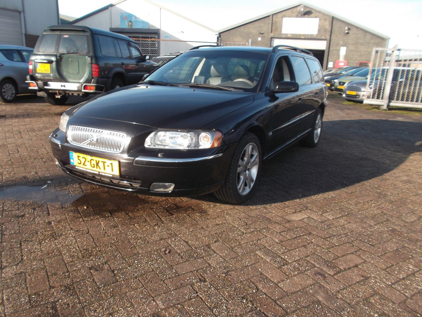 Volvo V70 2.4 Bi-Fuel Momentum 2007 - voorkant