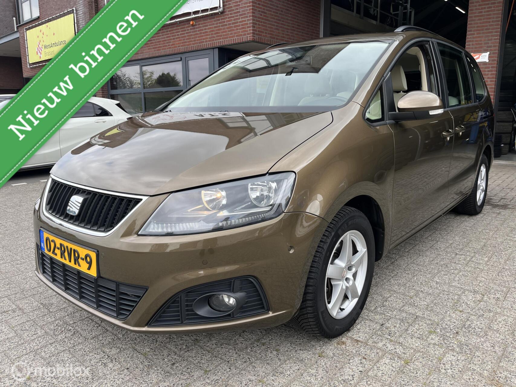Seat Alhambra 1.4 TSI Style DSG*TREKHAAK*NAVI*PDC*CRUISE* 2011 - voorkant