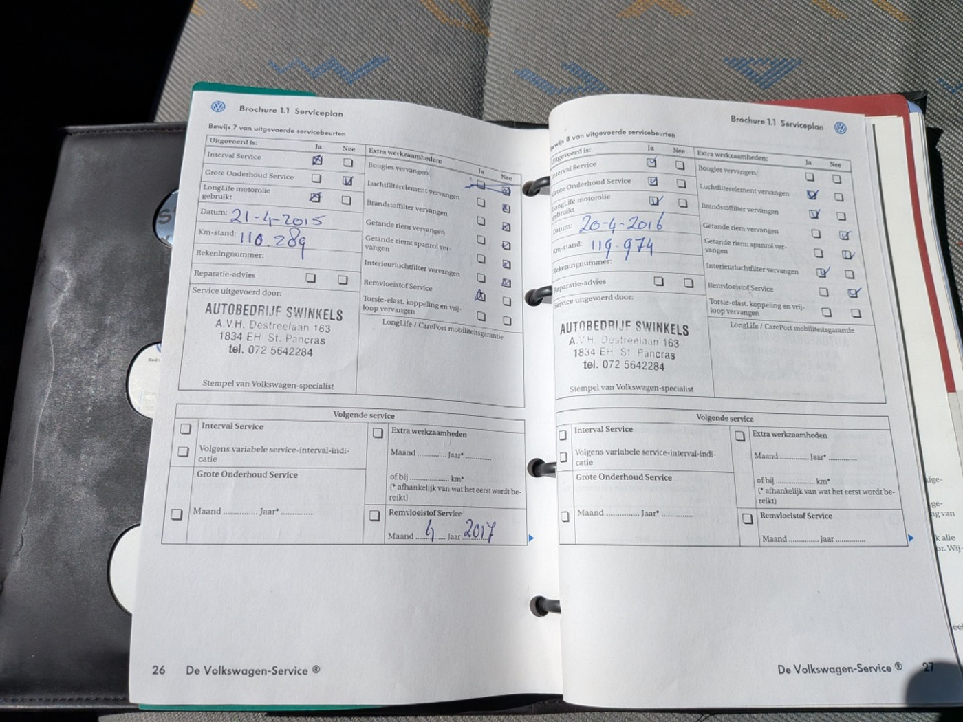 Foto van Volkswagen Caddy Tdi 77 KW Bestel Aut