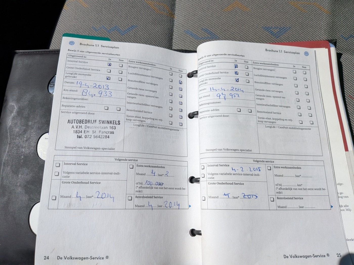 Foto van Volkswagen Caddy Tdi 77 KW Bestel Aut