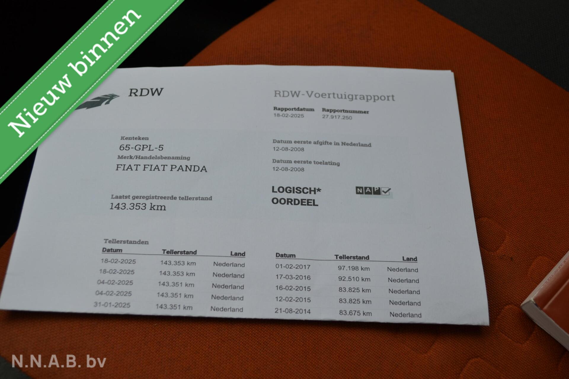 Foto van Fiat Panda