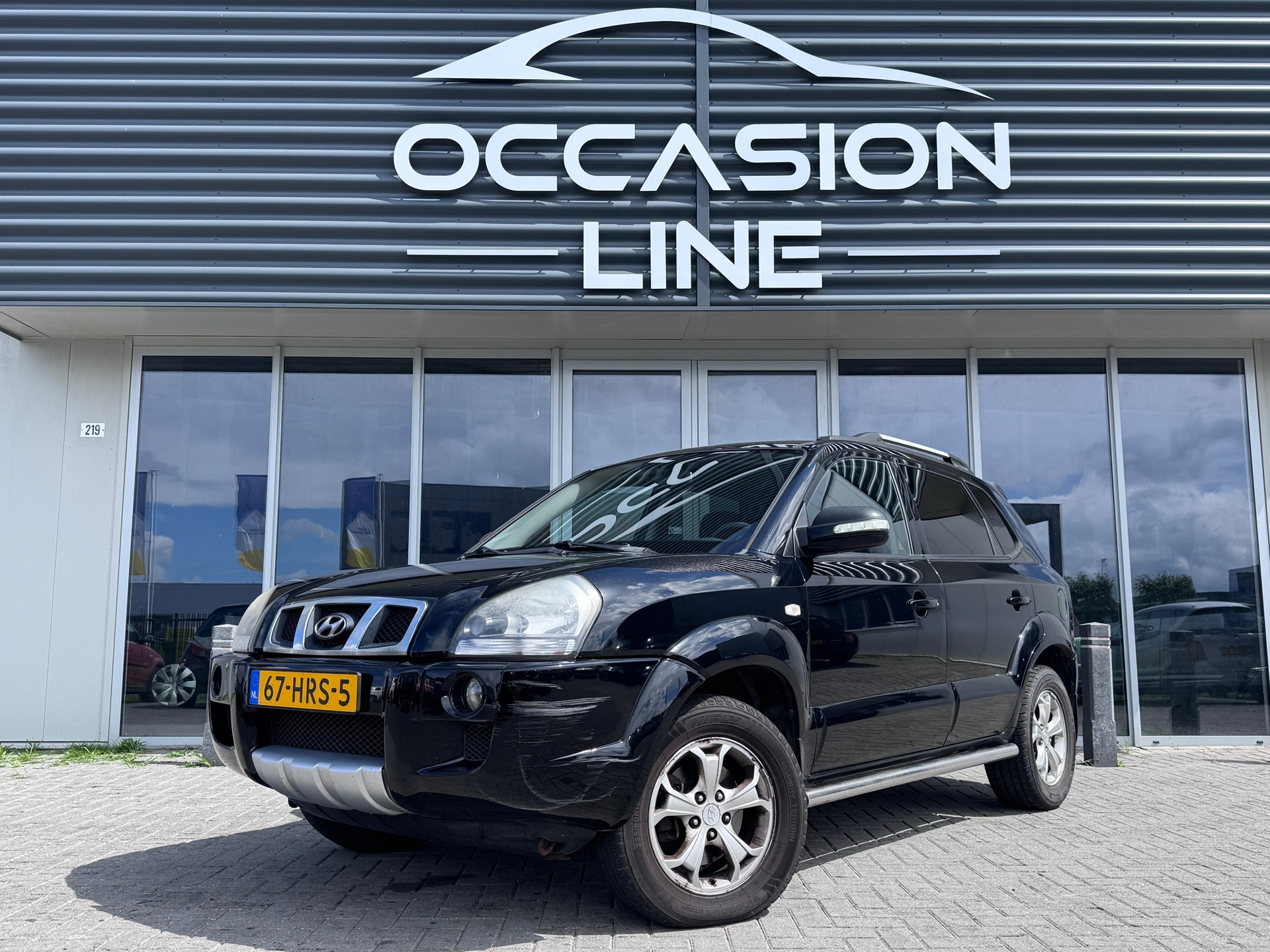 Hyundai Tucson 2.0i Style Executive | Trekhaak | NAP |  Parkeersensor | Airco 2009 - voorkant