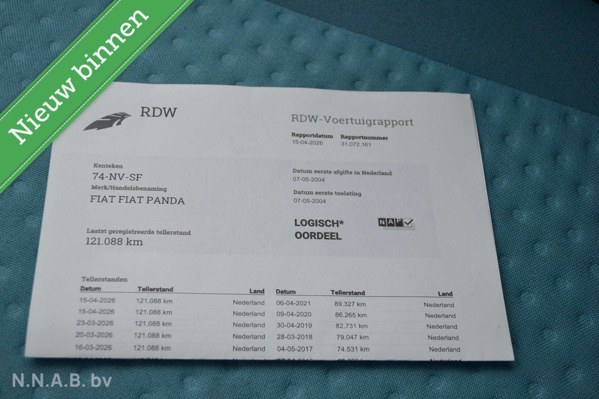 Foto van Fiat Fiat Panda