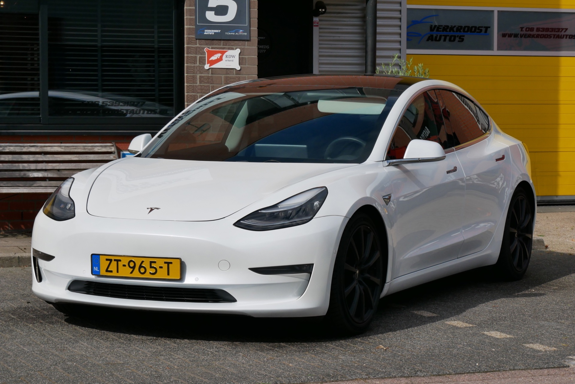 Foto van Tesla Model 3