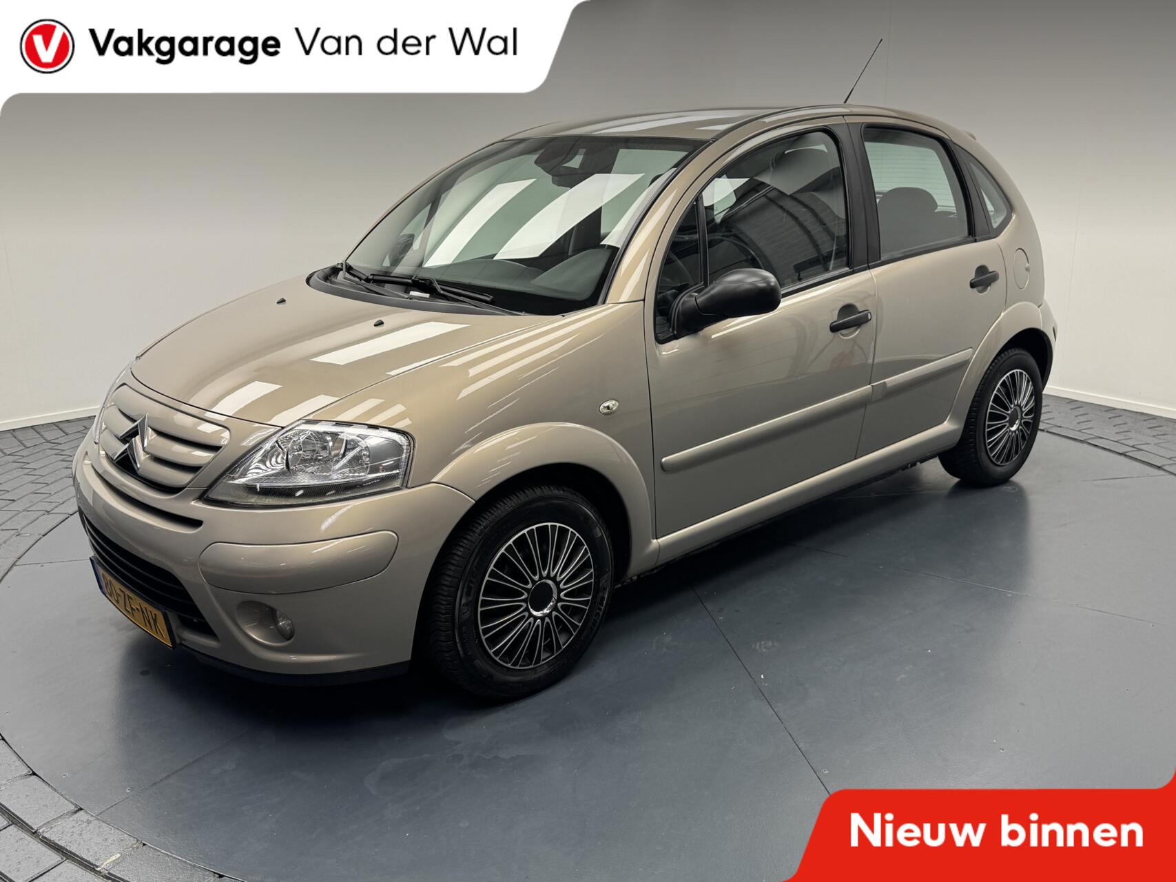 Citroen C3 1.4i-16V Exclusive Trekhaak-Cr.contr-Clima-Parkeersensoren-Armsteun 2008 - voorkant