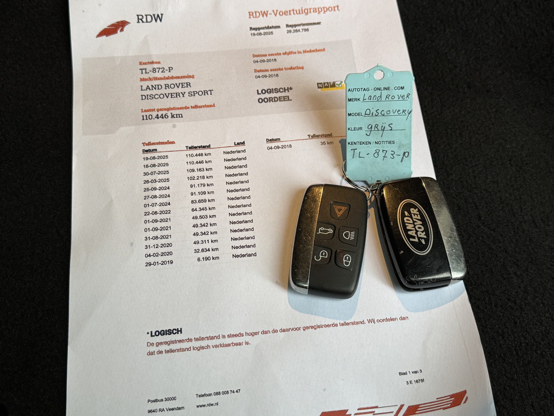 Foto van Land Rover Discovery Sport