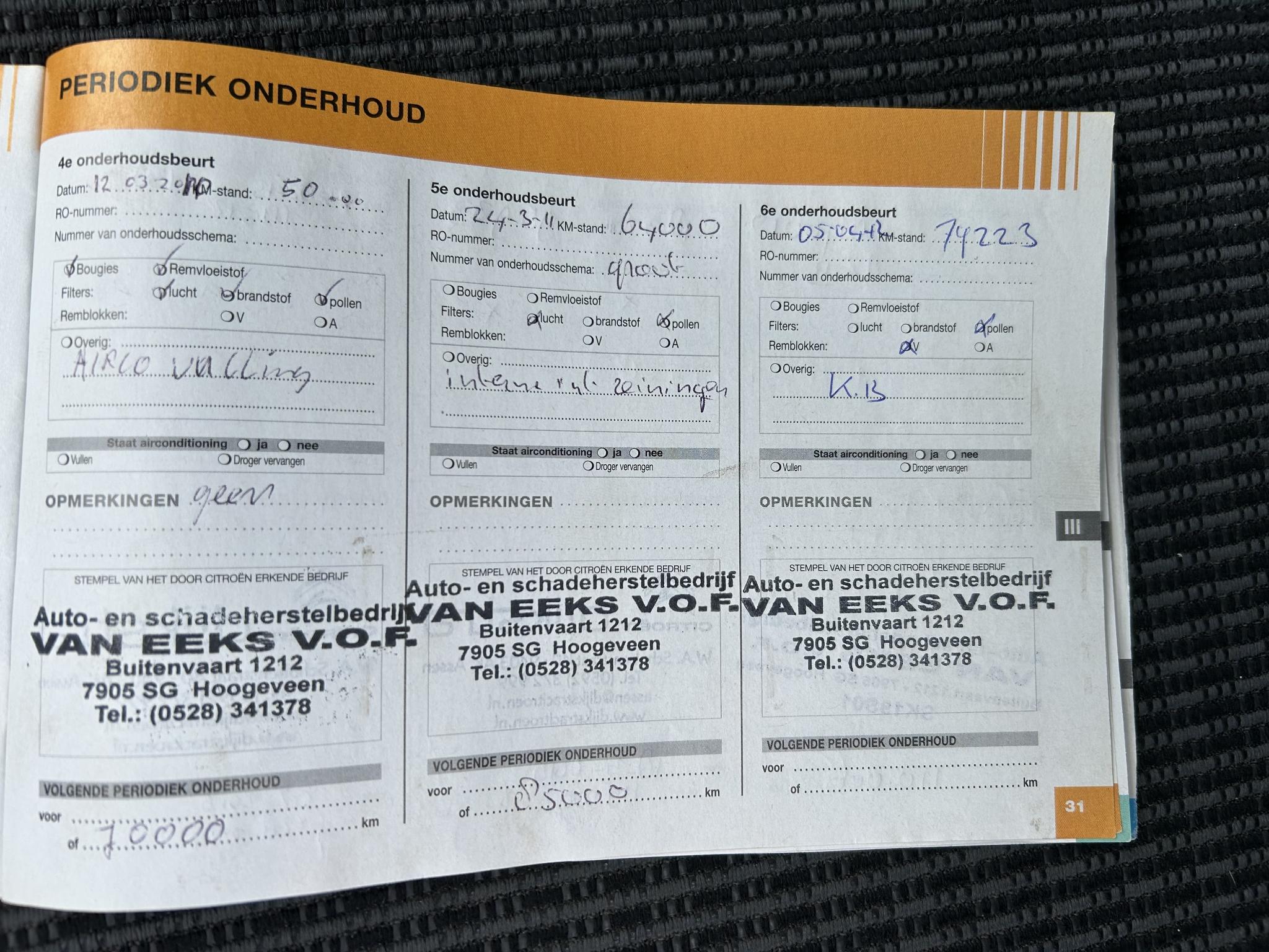 Foto van Citroen Xsara Picasso