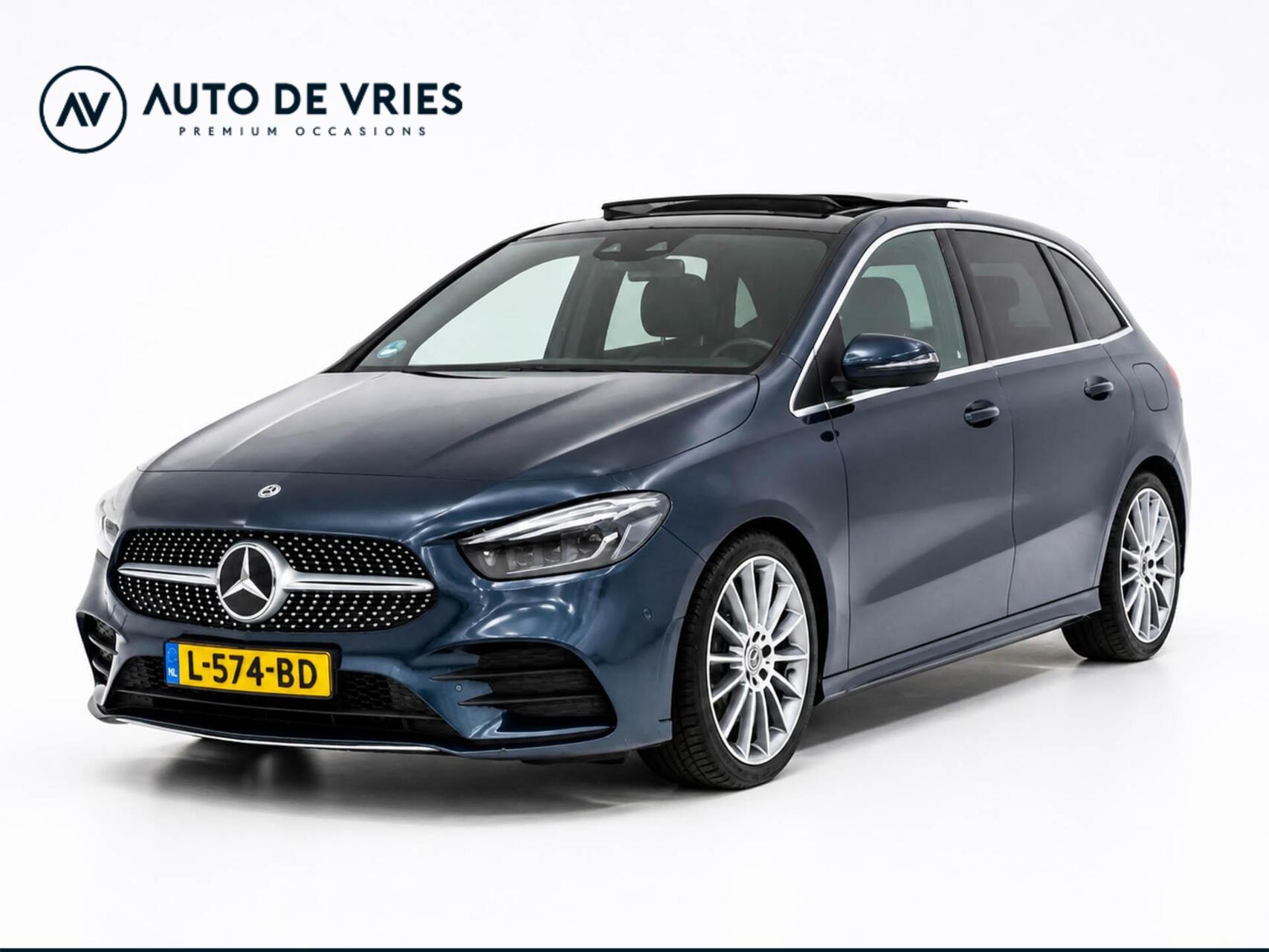 Mercedes-Benz B 250 250 225pk Premium Plus AMG | Panoramadak | Memory | Sfeerverlichting 2020 - voorkant
