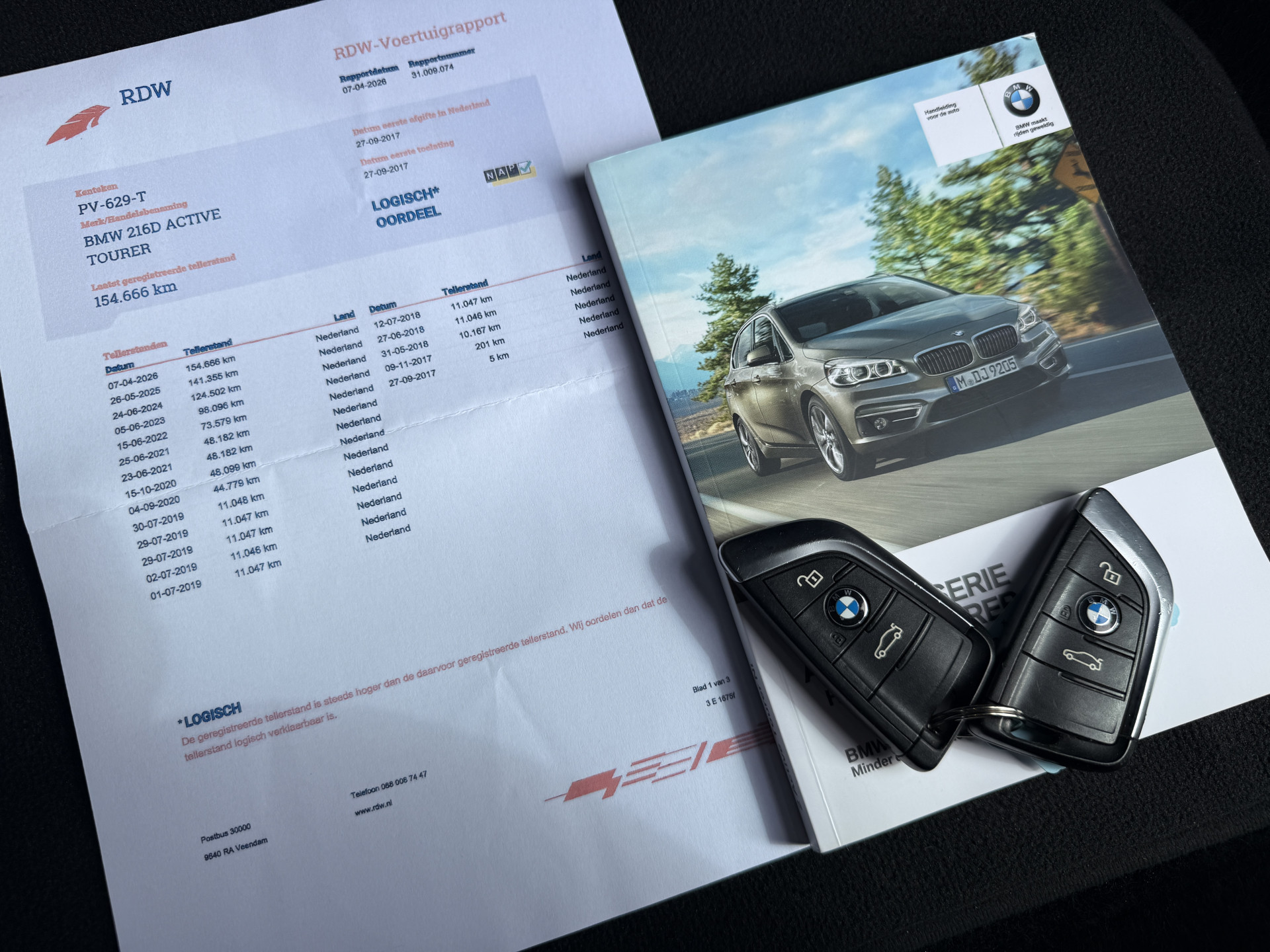 Foto van BMW 216d Active Tourer