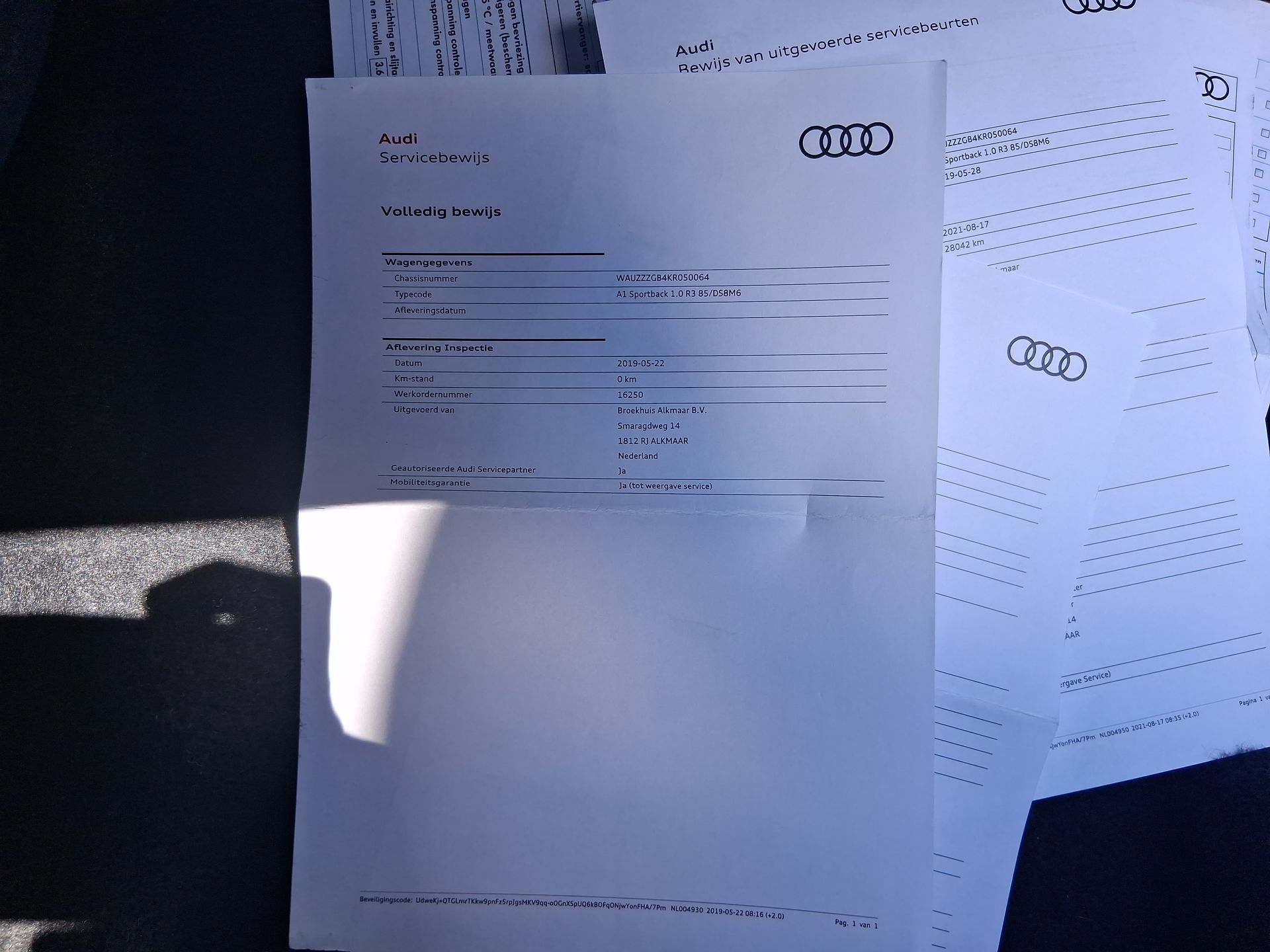 Foto van Audi A1 Sportback
