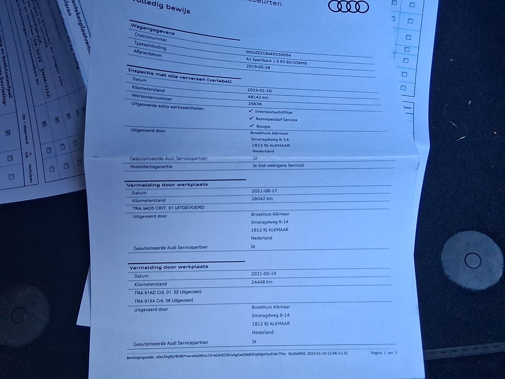 Foto van Audi A1 Sportback
