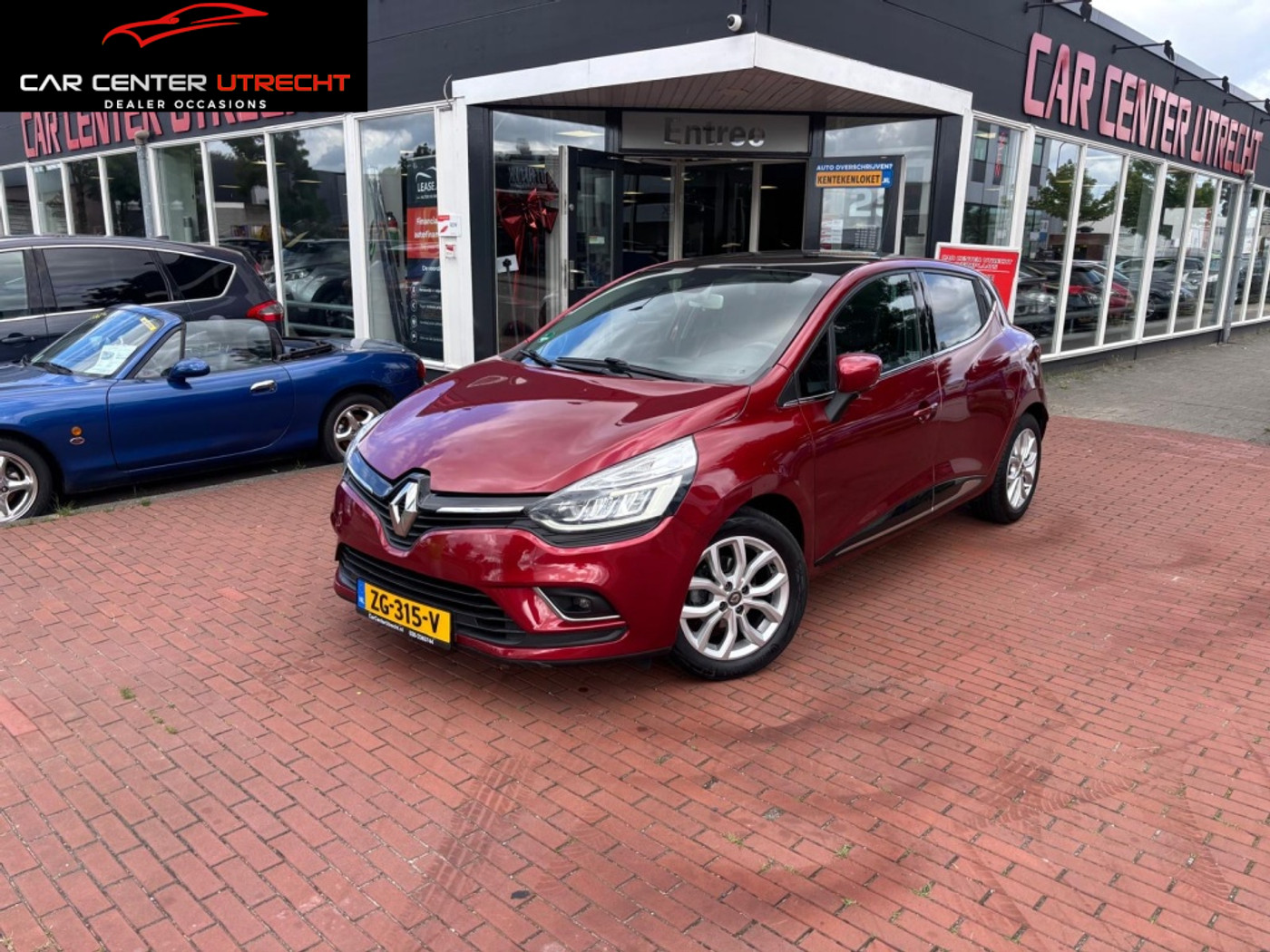 Renault Clio 0.9 TCe Intens BOSÉ NAP APK AIRCO GLASDAK LED NETTE AUTO! 2019 - voorkant
