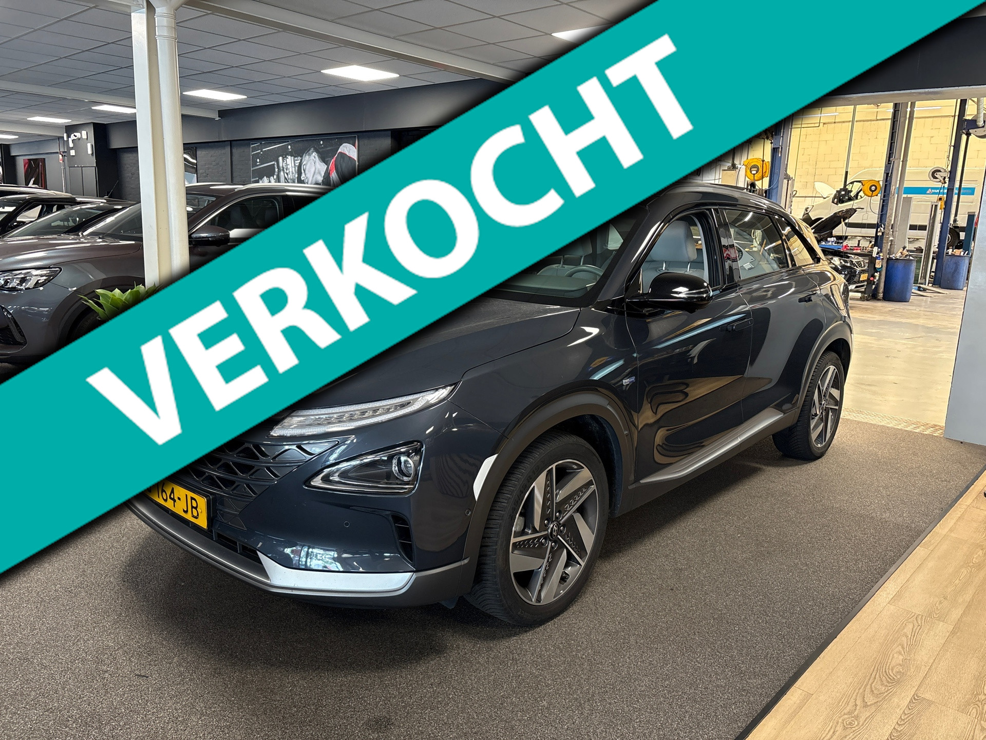 Hyundai Nexo FCEV Plus Pack,pano/leer/camera/steol koeling verwarming vol opties 2019 - voorkant