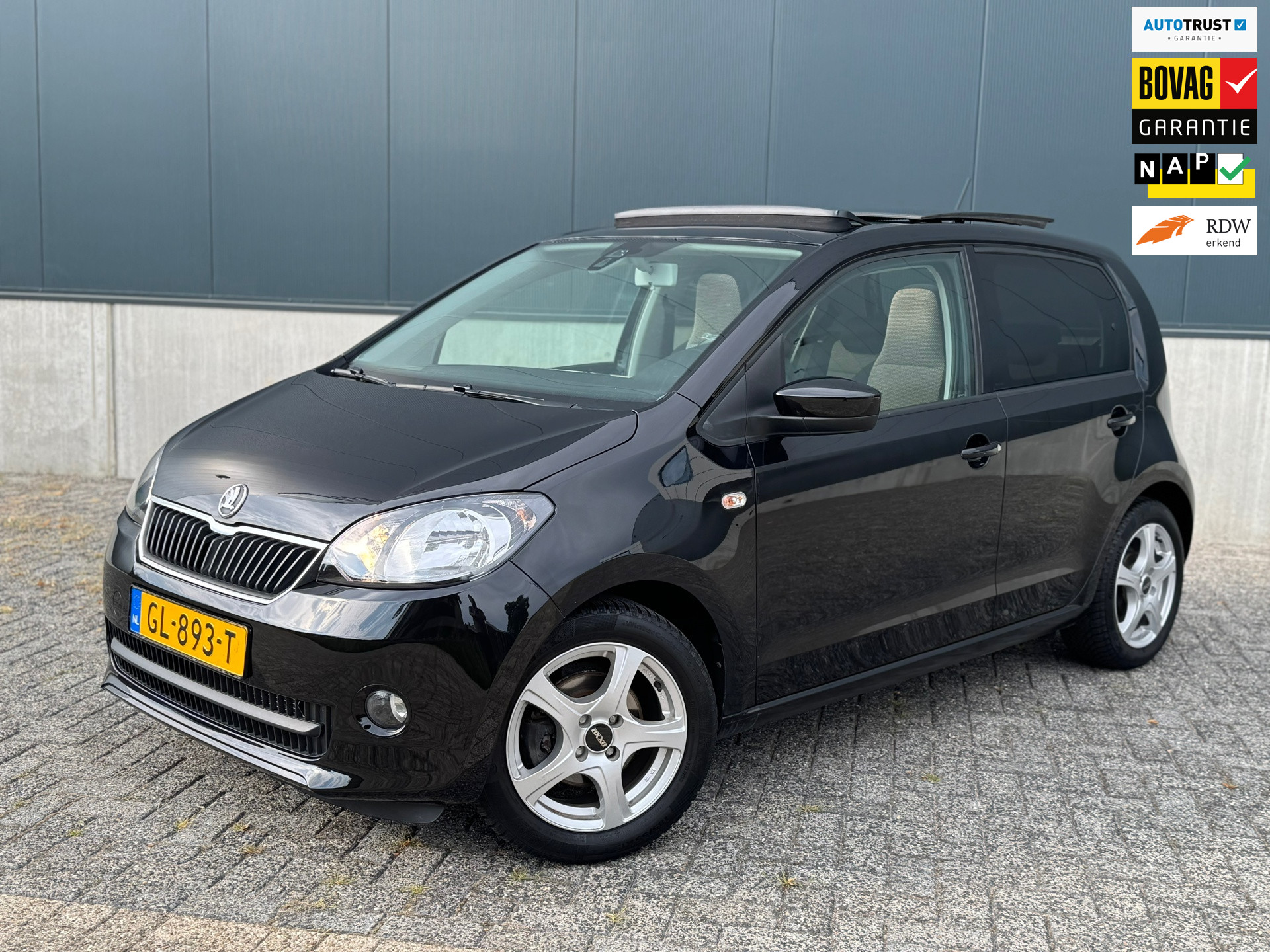 Skoda Citigo 1.0 Greentech Style Pano / Automaat 2015 - voorkant