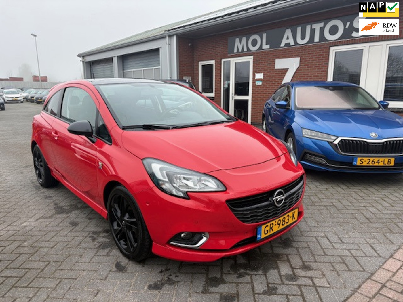Opel Corsa-e 1.0 Turbo OPC-Line , Panoramadak , Airco 2015 - voorkant