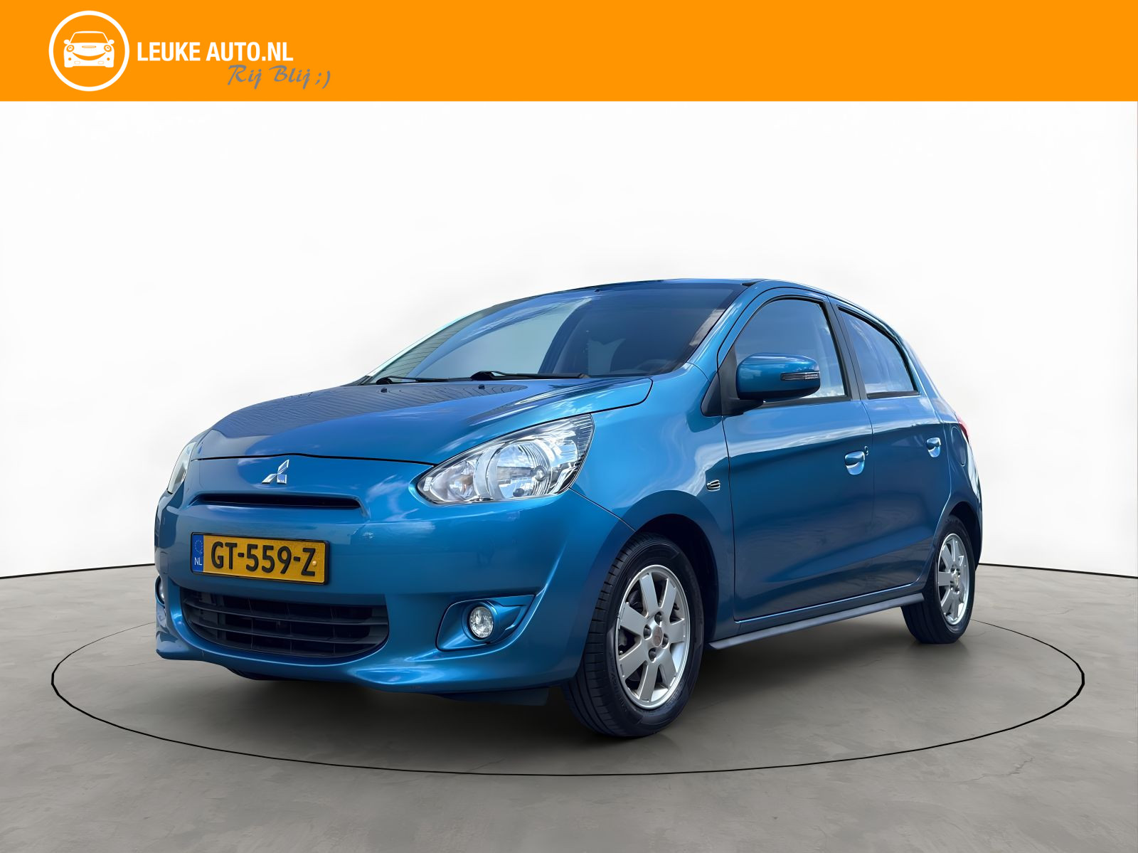 Mitsubishi Mitsubishi Space Star 1.0 70PK Automaat Instyle 2015 - voorkant