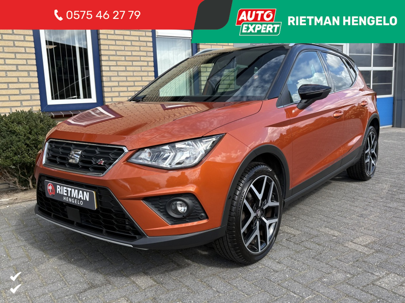 Seat Arona 1.0 TSI FR Business Intense 2019 - voorkant