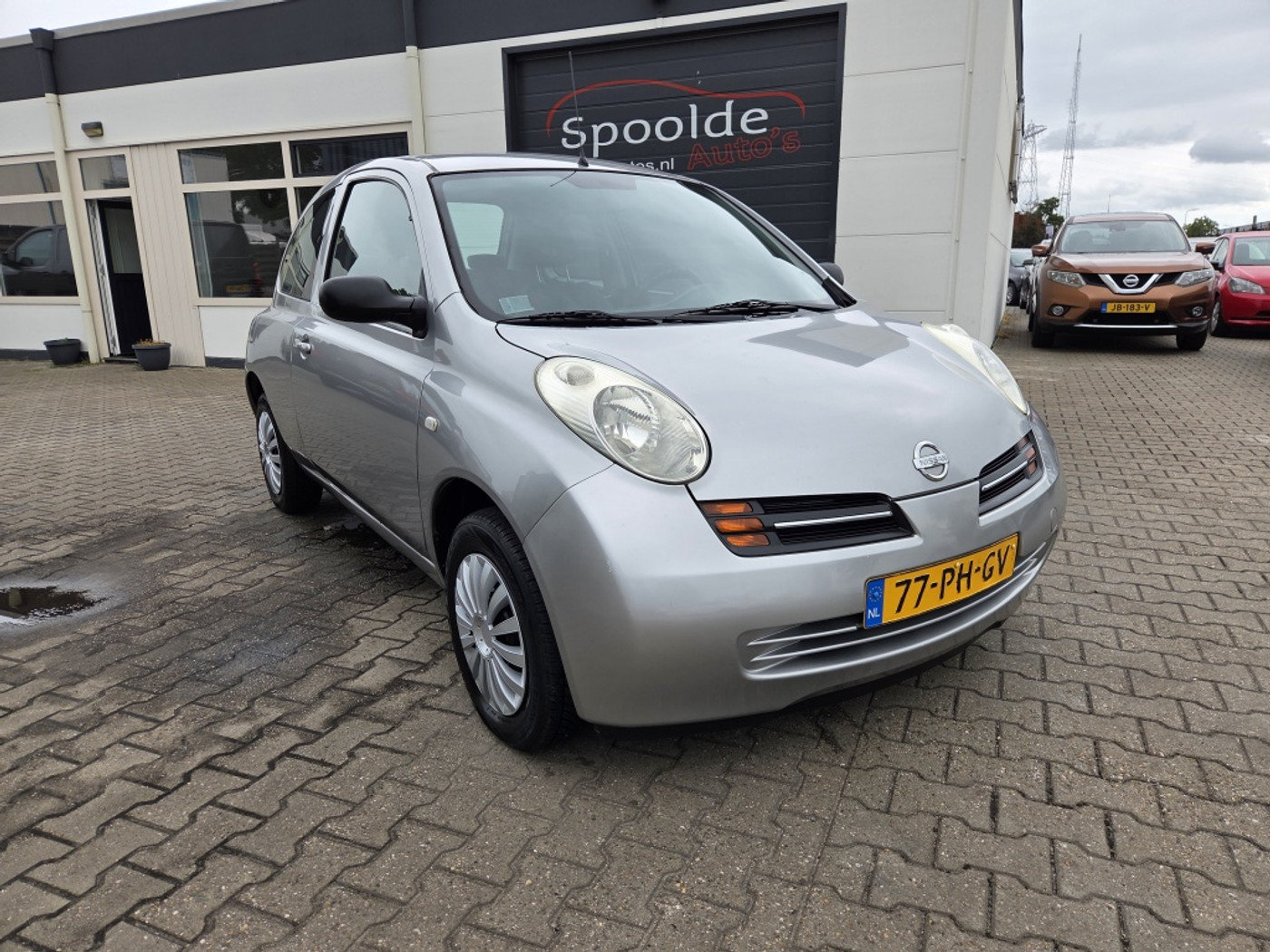 Nissan Nissan Micra 1.2 116.000Km Nap/Automaat/Airco/Apk 09-'27 2004 - voorkant