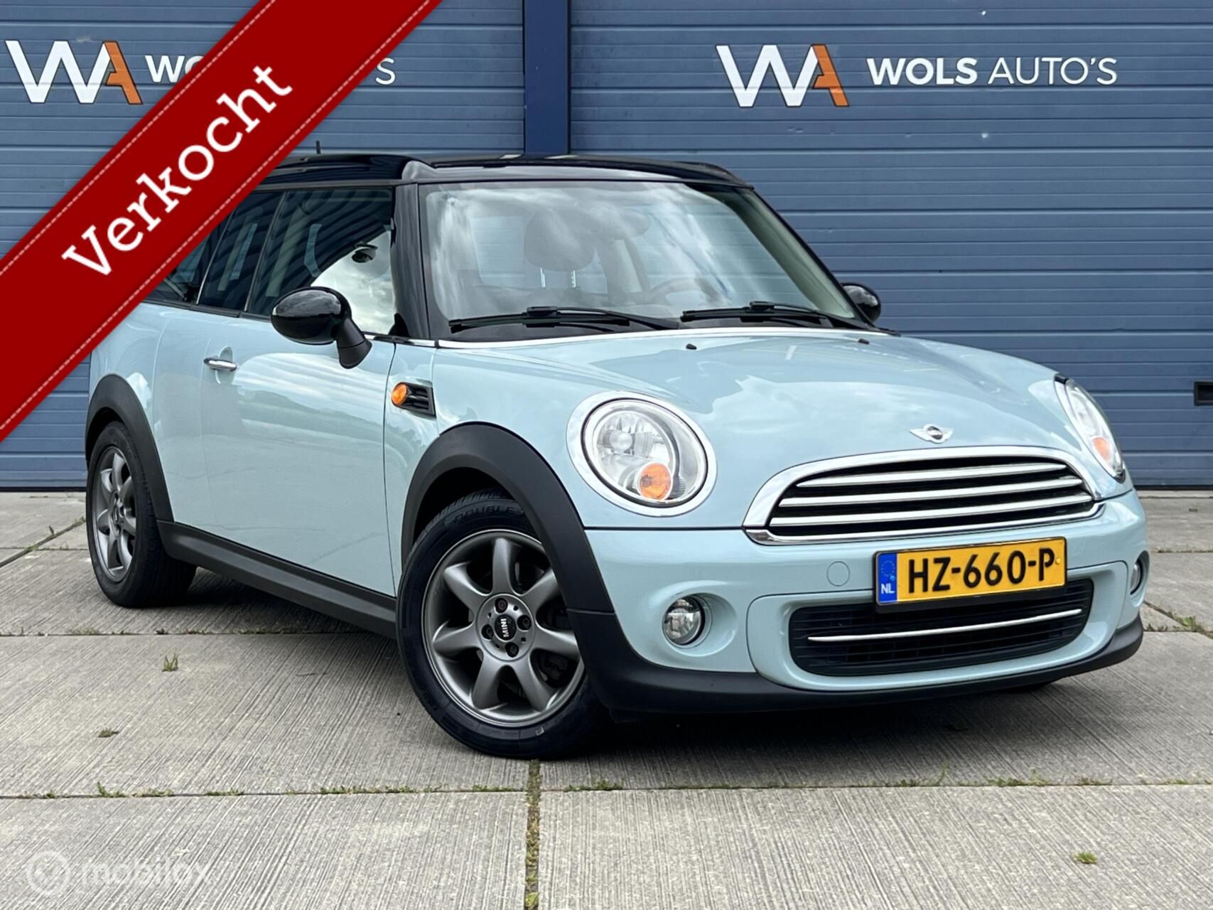 Mini Cooper Clubman 1.6 Cooper Pepper / PRACHTIGE KLEUR / CRUISE / AIRCO! 2012 - voorkant