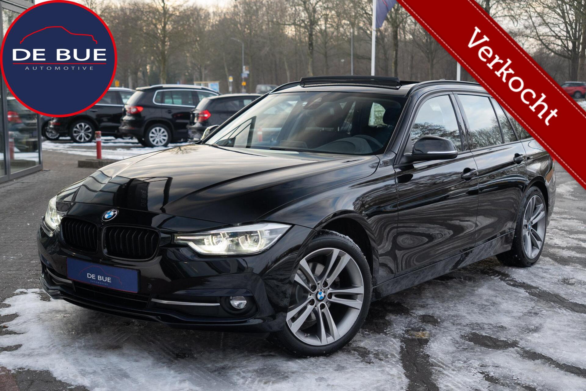 BMW 320d 320d M Sport Edition|1ste Eig|Panoramadak|Trekhaak|LED|EURO 6|Automaat|Sportstoel|Dealer Onderhouden 2019 - voorkant