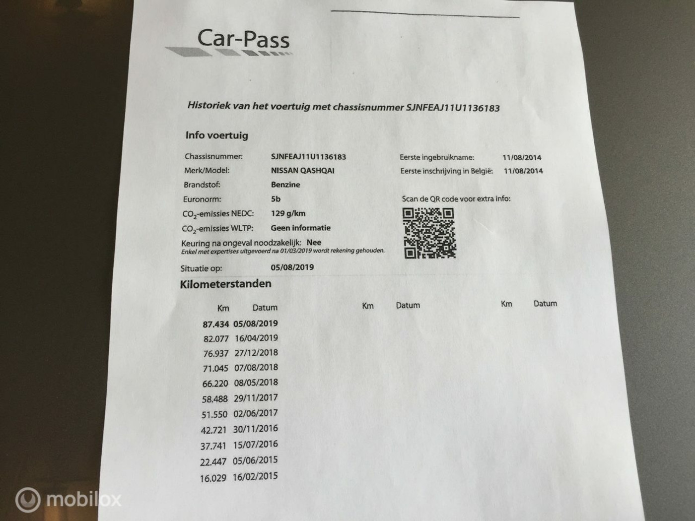 Foto van Nissan Qashqai
