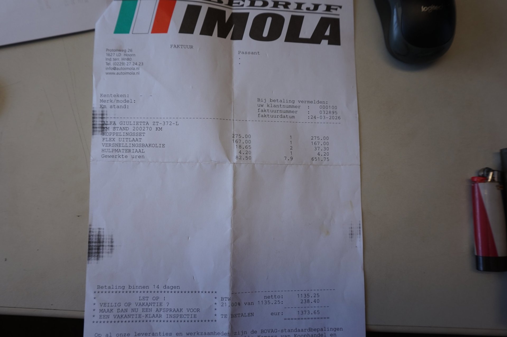 Foto van Alfa Romeo Alfa Giulietta