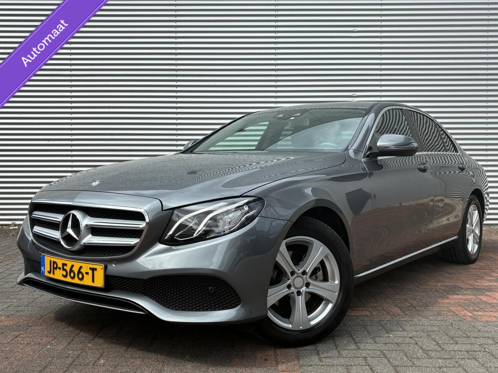 Mercedes-Benz E 200 E200 Widescreen Head-up Cruise Led Nl Auto 2016 Vol Opties Trekhaak Sfeerverlichting Comfortstoel(en) Camera 2016 - voorkant