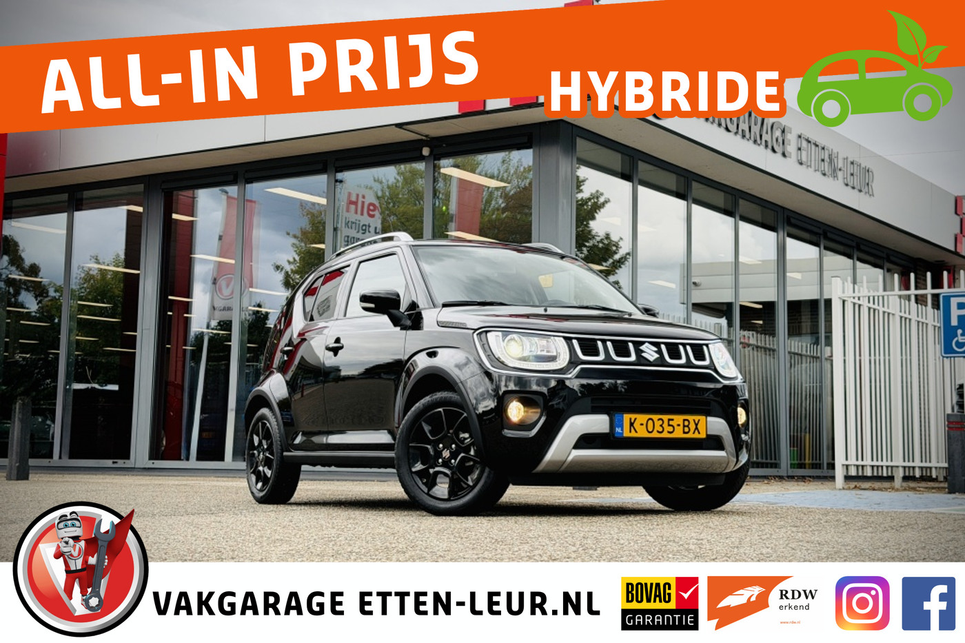 Suzuki Ignis 1.2 Smart Hybrid Style | CAMERA | CLIMA | CRUISE | STOELVERW. 2020 - voorkant