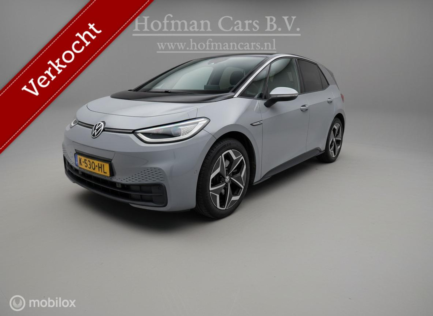 Volkswagen Id.3 Pro 150 KW First Plus 58 kWh – SOH 90% – NAP – Camera – LED – Incl. BTW 2020 - voorkant