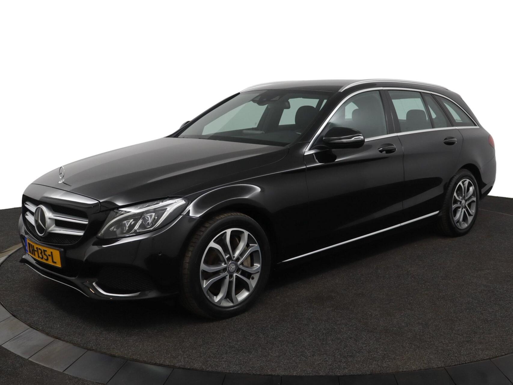 Mercedes-Benz C 350 E 350e Cruise Airco Leder Luchtvering 2016 - voorkant