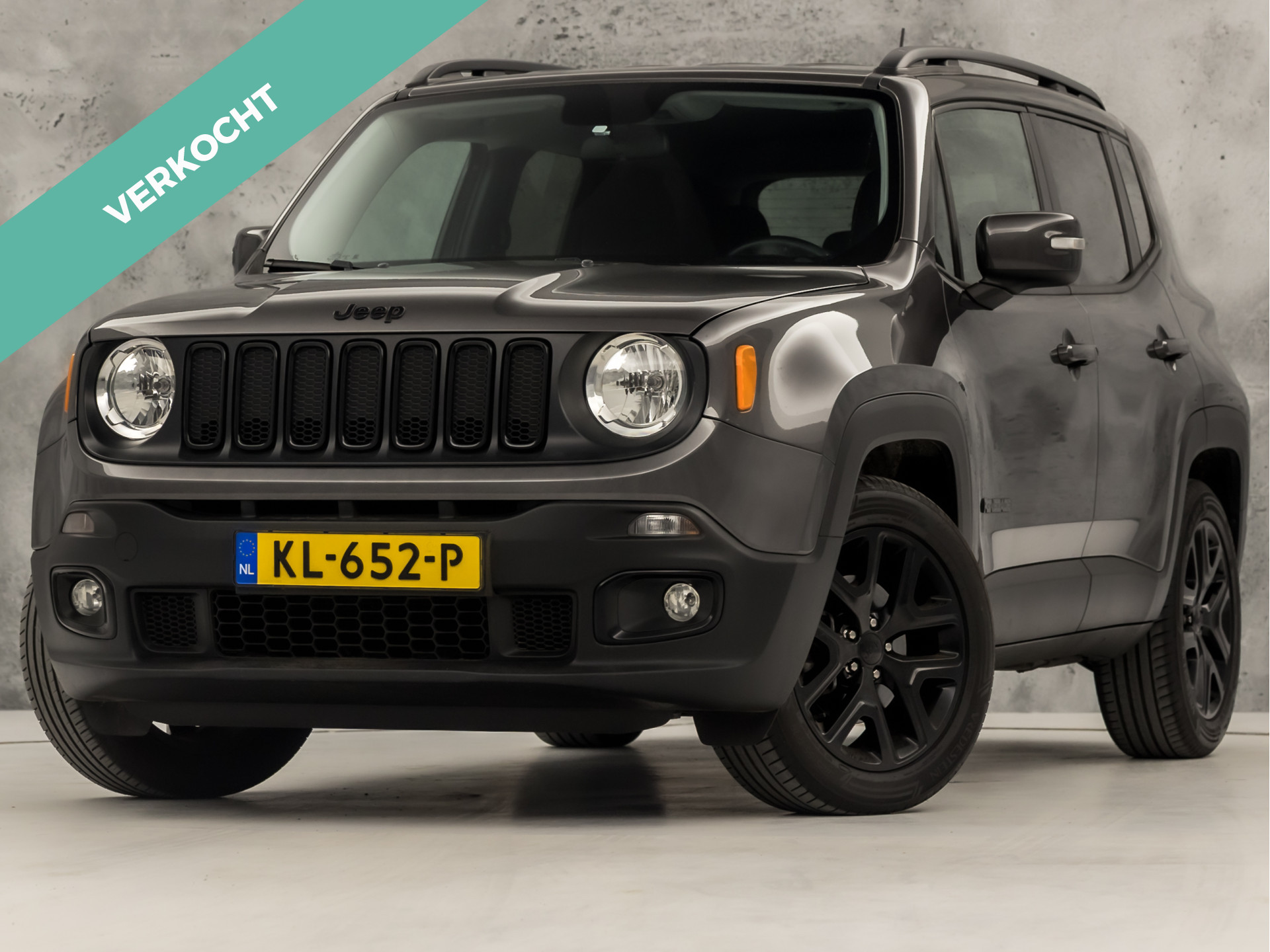 Jeep Renegade 1.6 E-Torq Black Sport 2016 - voorkant