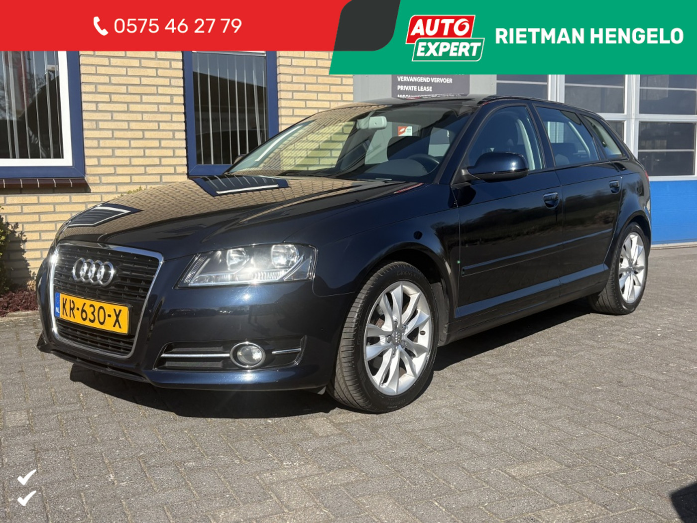 Audi Audi A3 1.2 TFSI Amb. PL.S. TREKHAAK-AIRCO-KETTING 2011 - voorkant