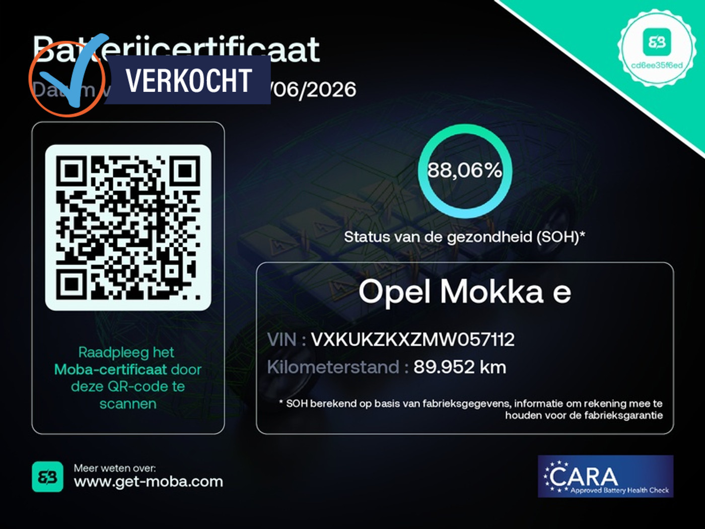 Foto van Opel Mokka-e